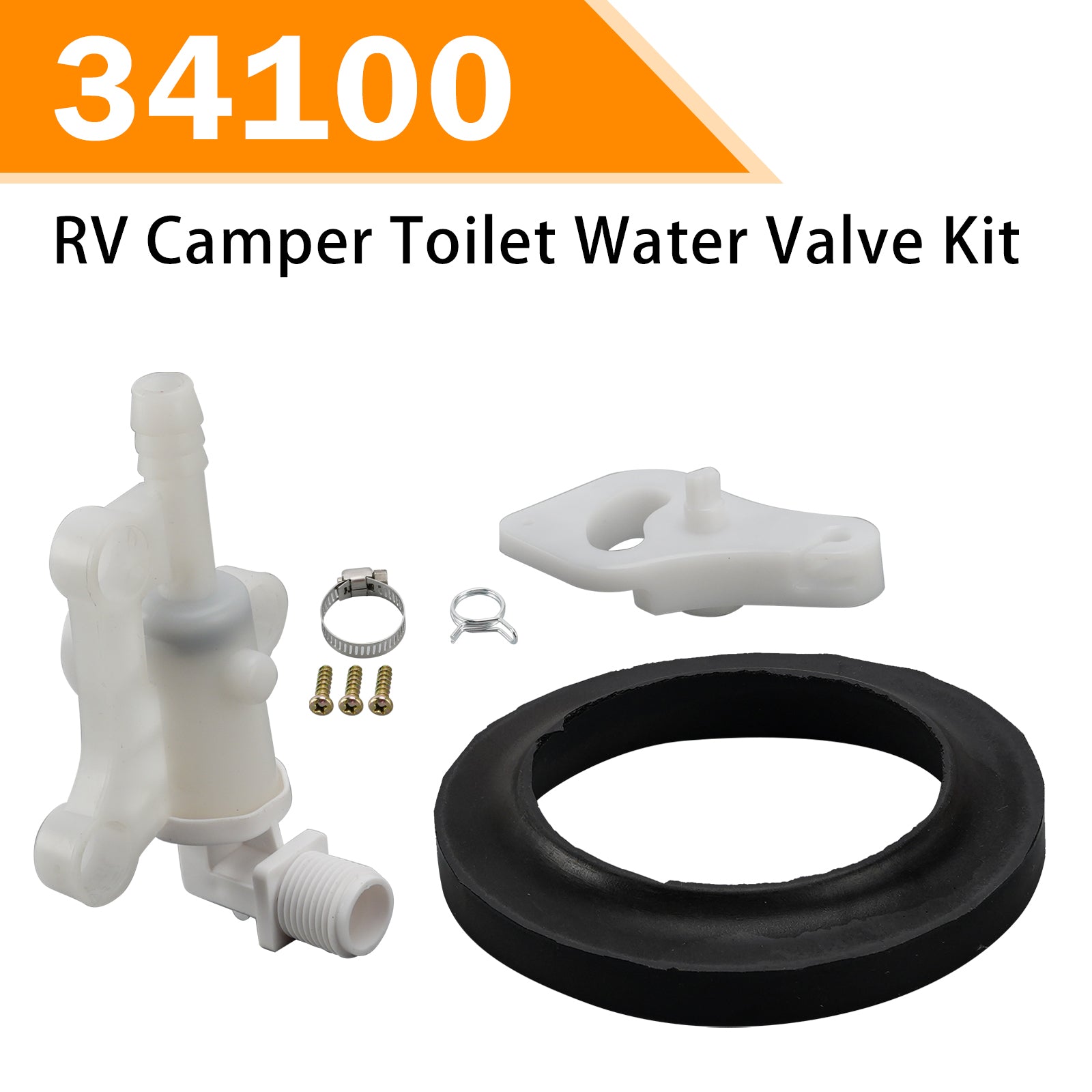 34100 Kit vanne eau toilette Camping-car pour Thetford Style Aqua-Magic