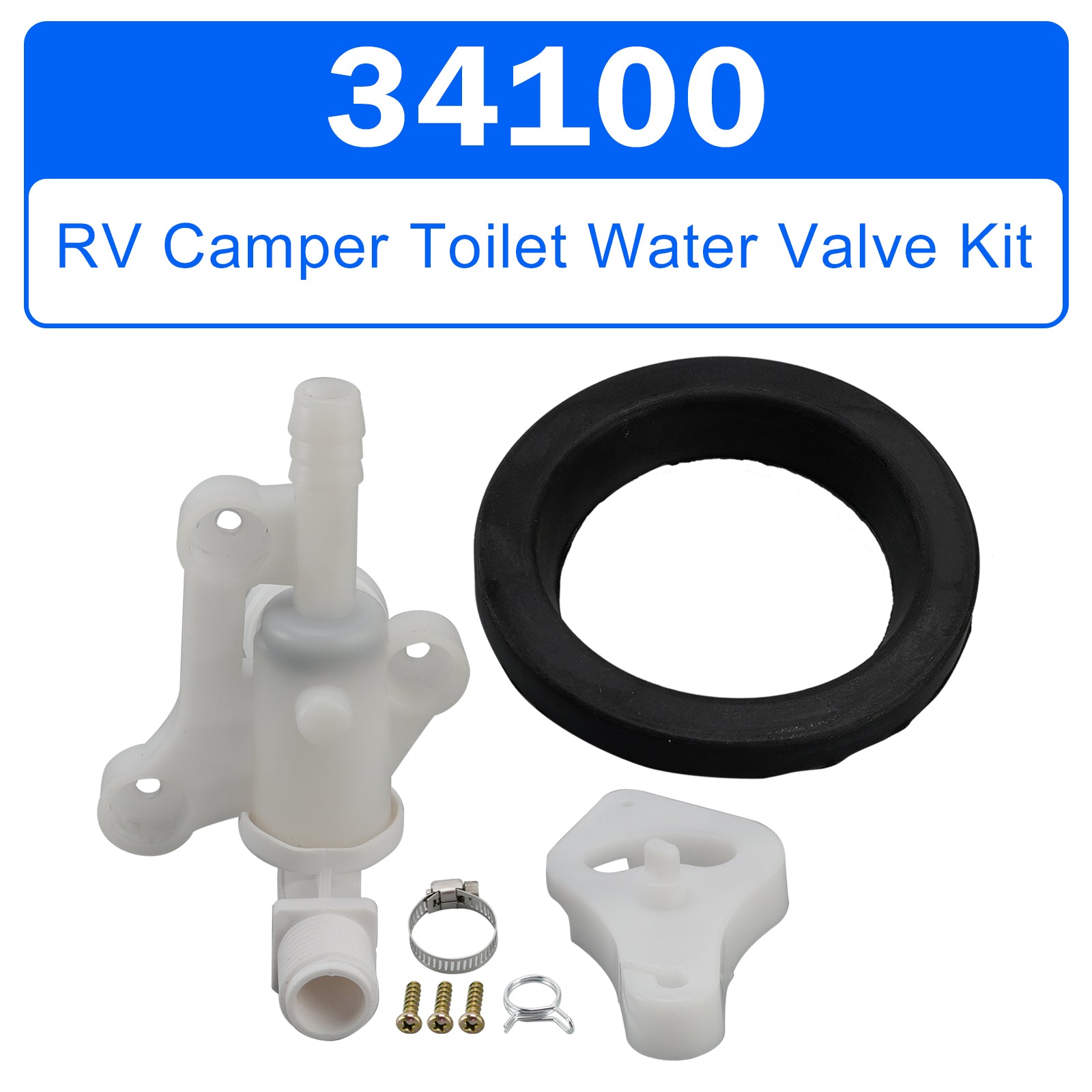 34100 Kit vanne eau toilette Camping-car pour Thetford Style Aqua-Magic
