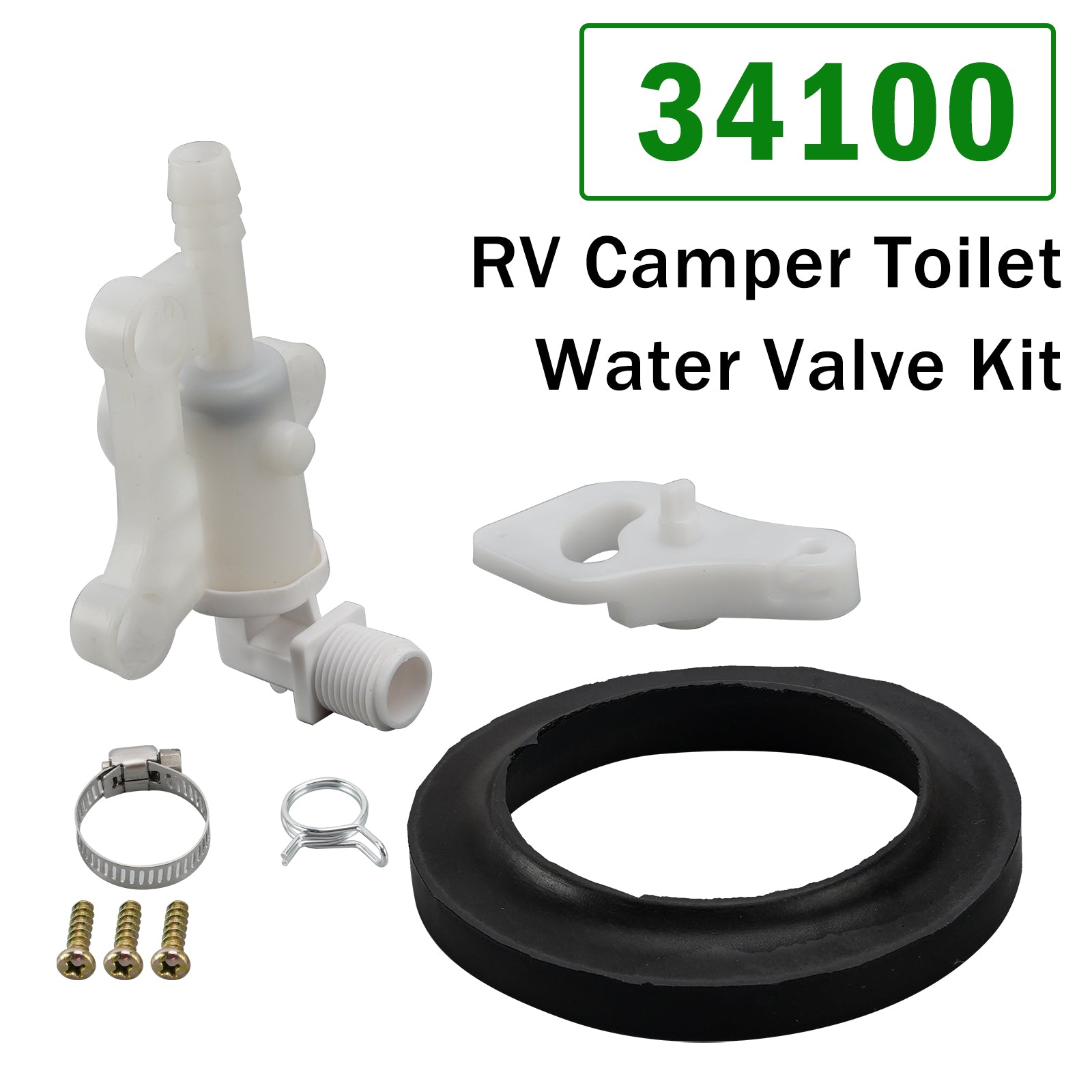 34100 Kit vanne eau toilette Camping-car pour Thetford Style Aqua-Magic