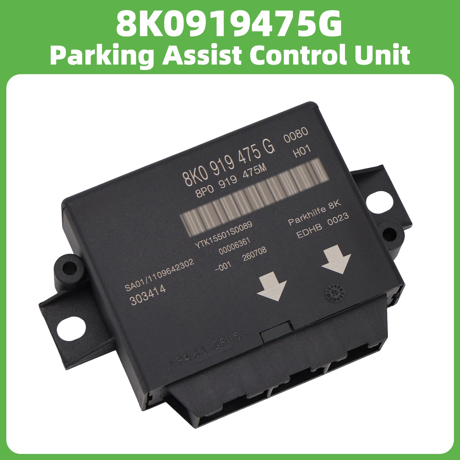 Module capteur assistance distance parking 8K0919475G pour Audi A5 S5 8T
