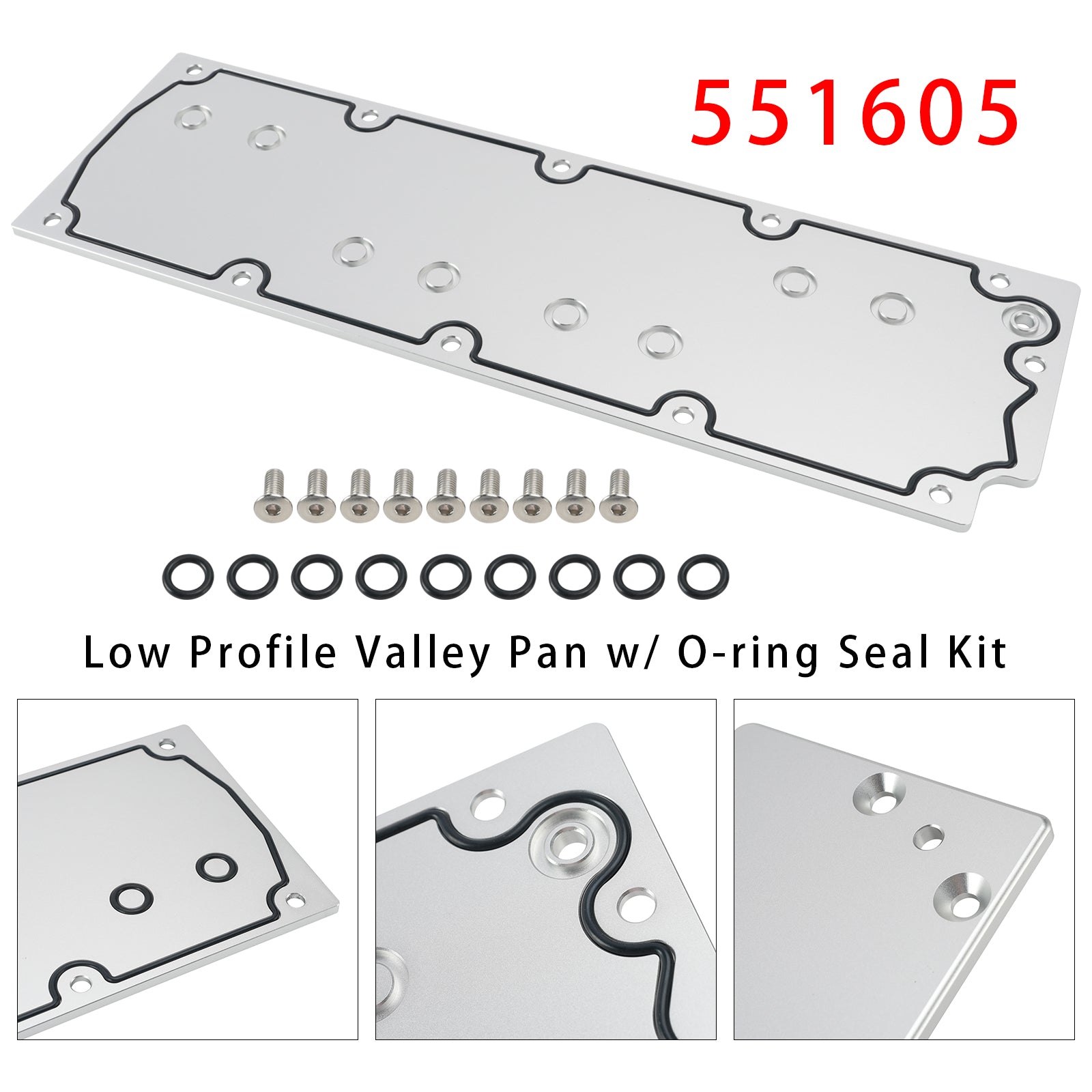 LS Gen 4 Plaque De Couverture Profil Bas Pour LSX LS3 551605