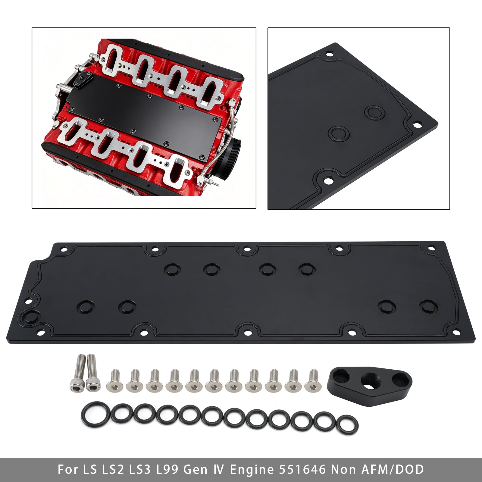 LS Gen 4 Plaque De Couverture Avec Joint Pour LS LS2 LS3 L99 551646