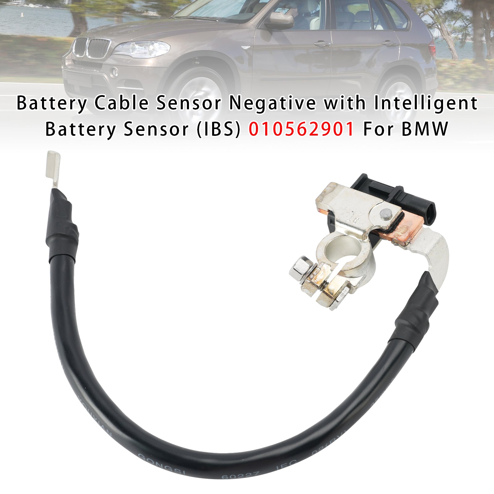 Negatiivisensorin akun kaapeli Smart Sensorilla 010562901 BMW:lle