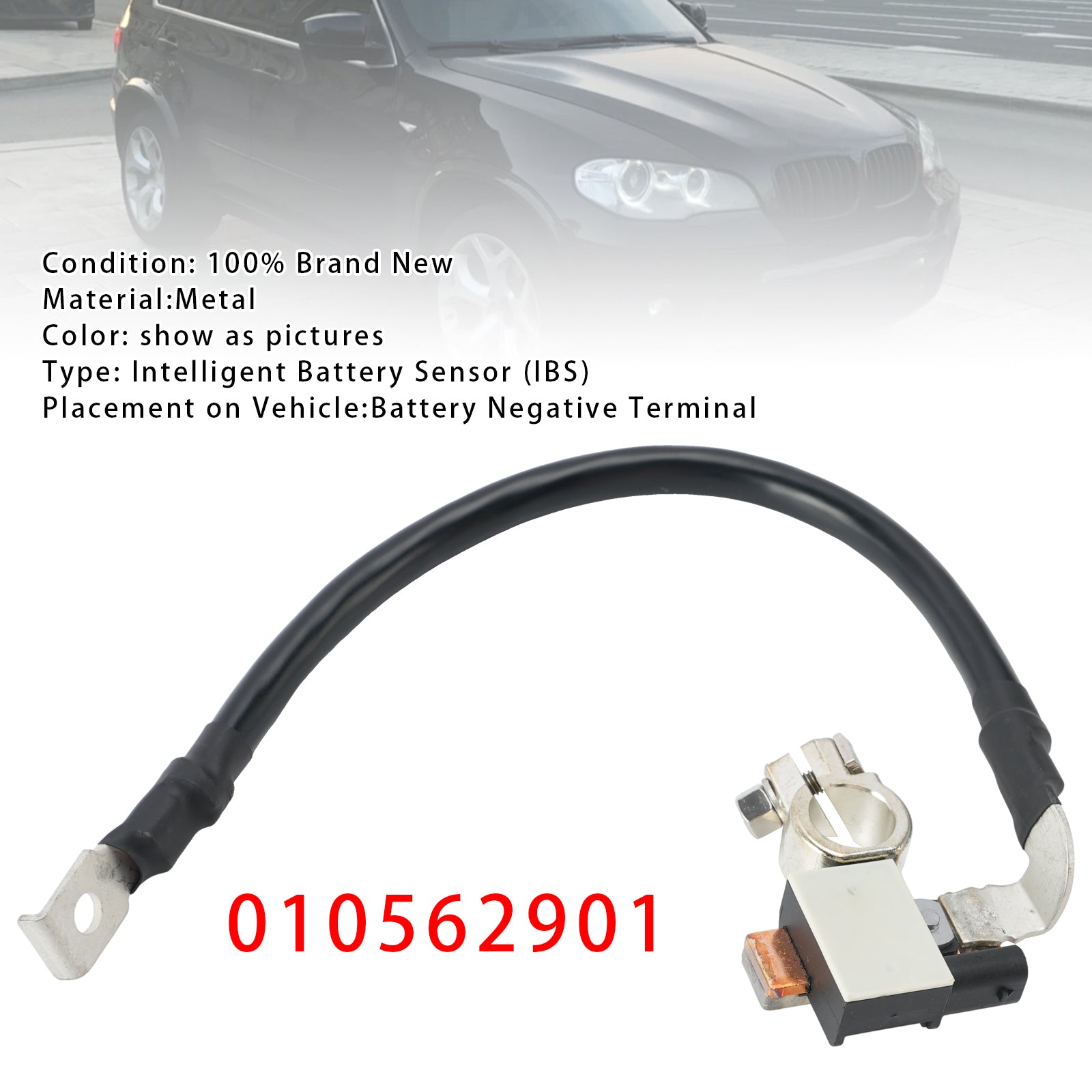 Negatiivisensorin akun kaapeli Smart Sensorilla 010562901 BMW:lle