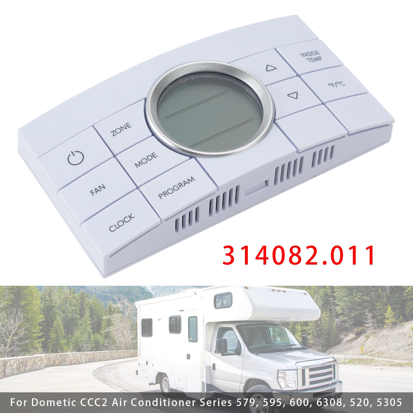 314082.011 Thermostat RV Multi-Zone Centre Confort Pour Dometic CCC2 457915