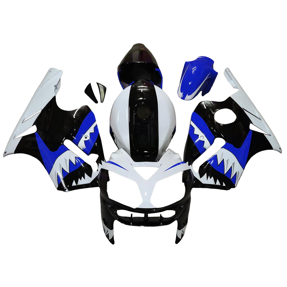 Kit de carénage injecté en plastique ABS pour Kawasaki ZX12R 2002-2005