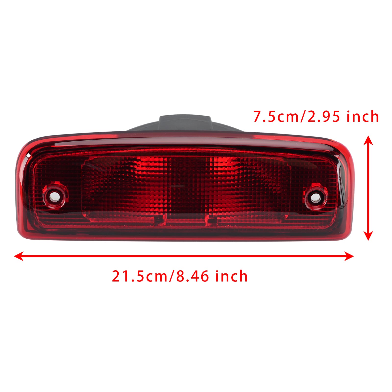 Terzo gruppo luce freno 923-153 per Nissan NV1500 2012-2021 Rosso