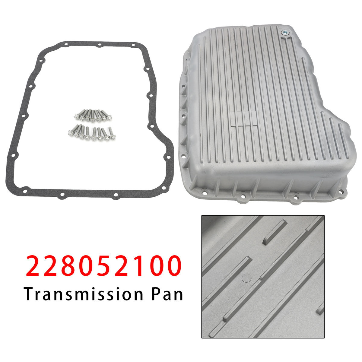 Cárter de aceite de aluminio 228052100 para Dodge Ram 6.7 Cummins Diesel 2007-2025