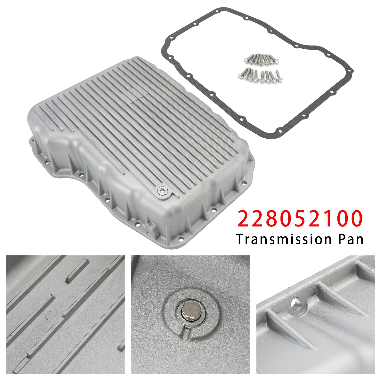 Cárter de aceite de aluminio 228052100 para Dodge Ram 6.7 Cummins Diesel 2007-2025