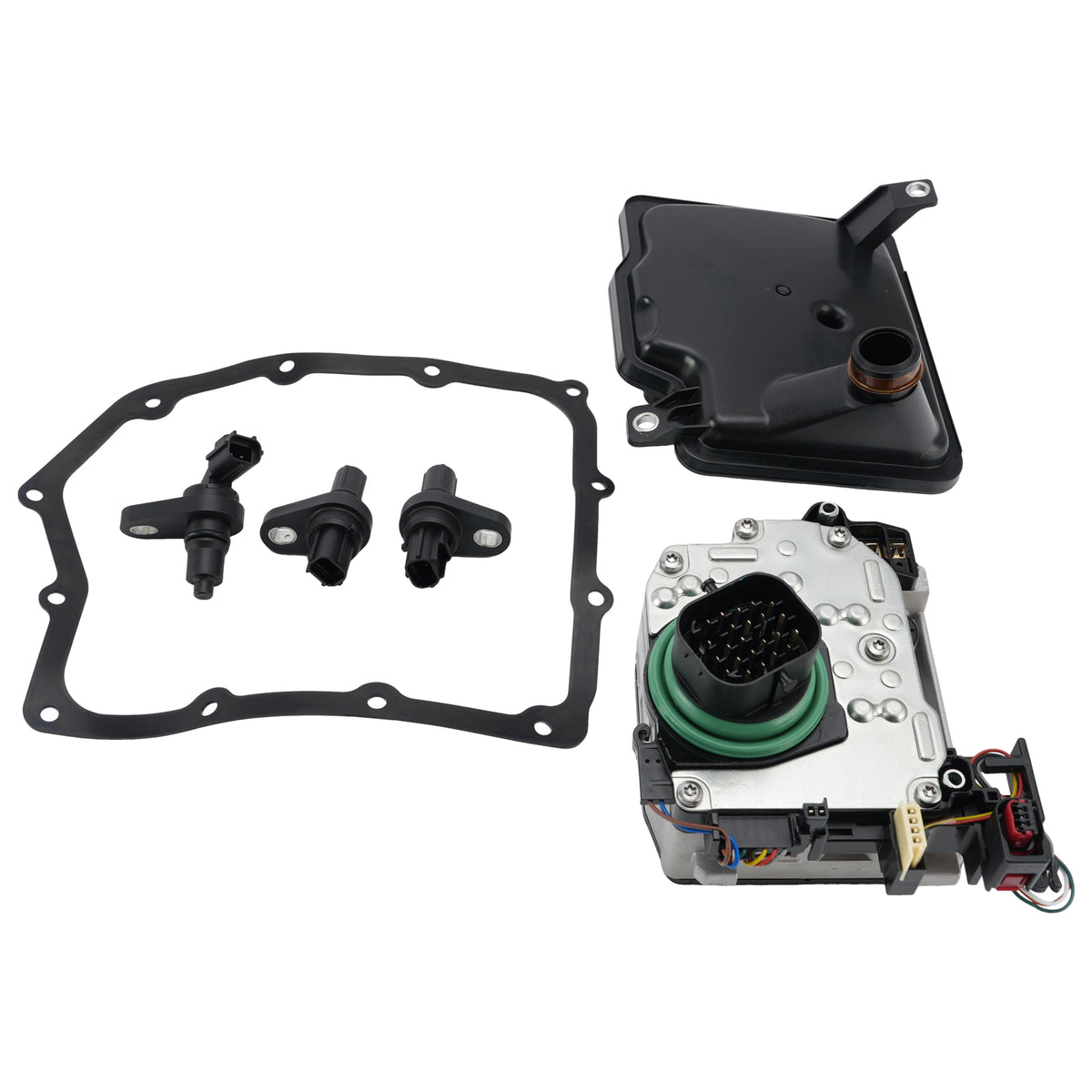 Kit de bloque de válvula solenoide de transmisión 62TE Sensor de velocidad para Chrysler 06+