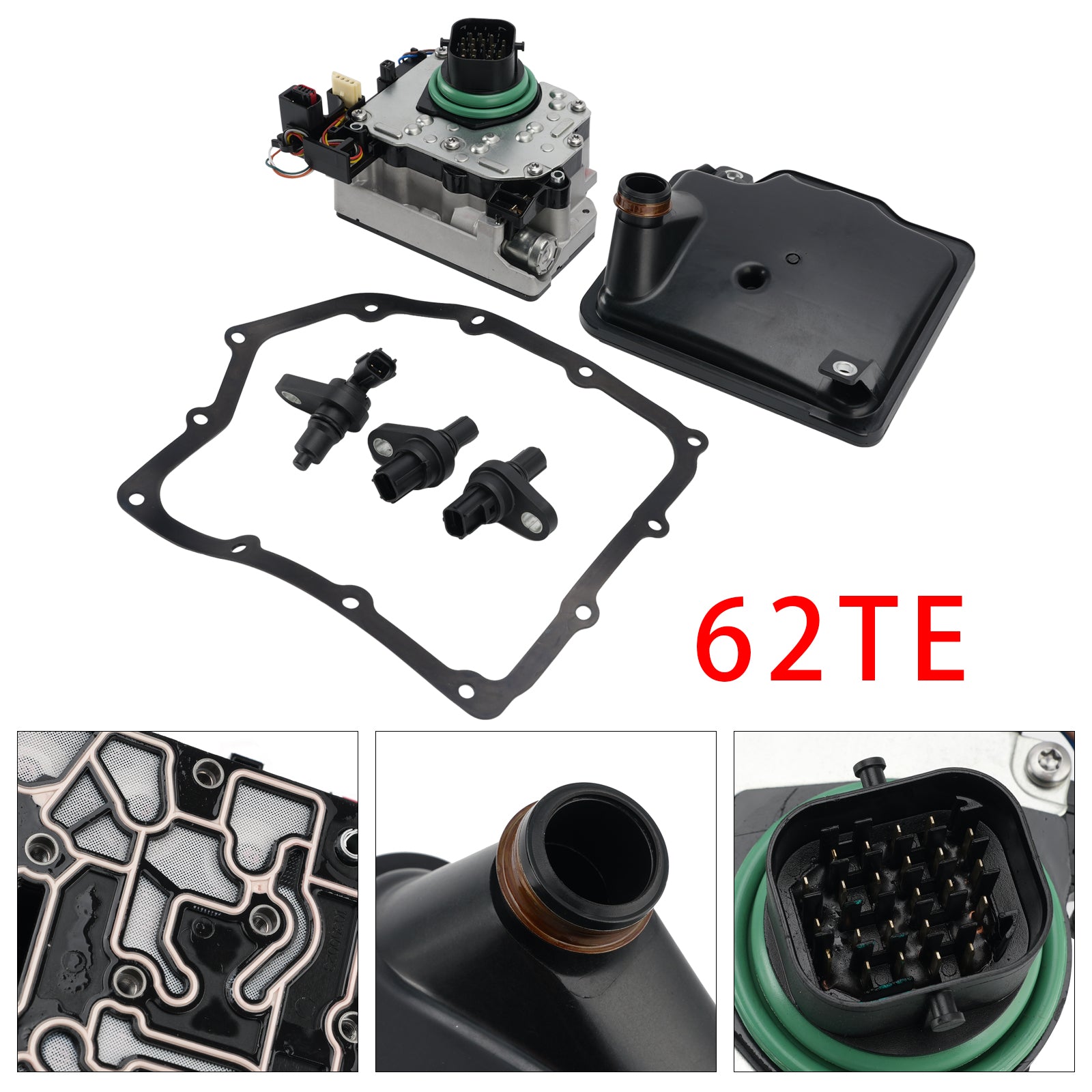 Kit de bloque de válvula solenoide de transmisión 62TE Sensor de velocidad para Chrysler 06+