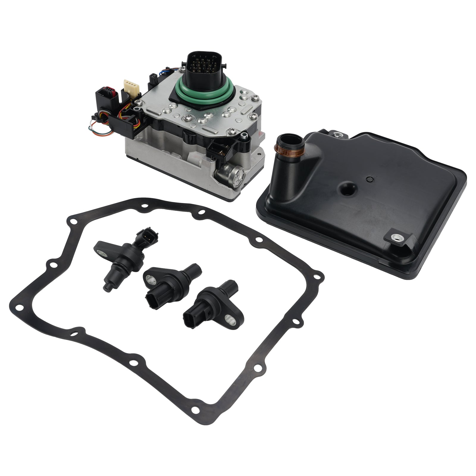 Kit de bloque de válvula solenoide de transmisión 62TE Sensor de velocidad para Chrysler 06+