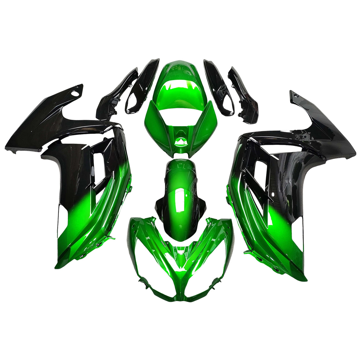 Kit de carenado inyectado de plástico ABS para Kawasaki ER-6F Ninja650 2012-2016