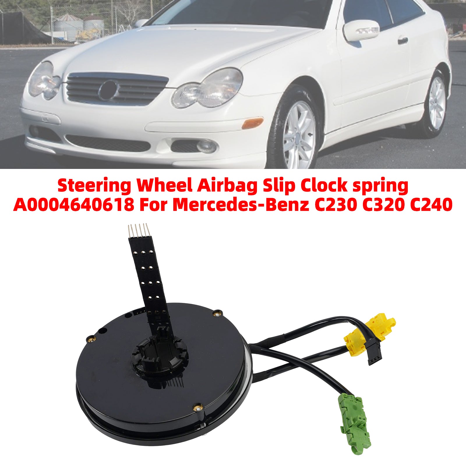 Molla di contatto airbag volante A0004640618 per Mercedes-Benz C230 C320 C240