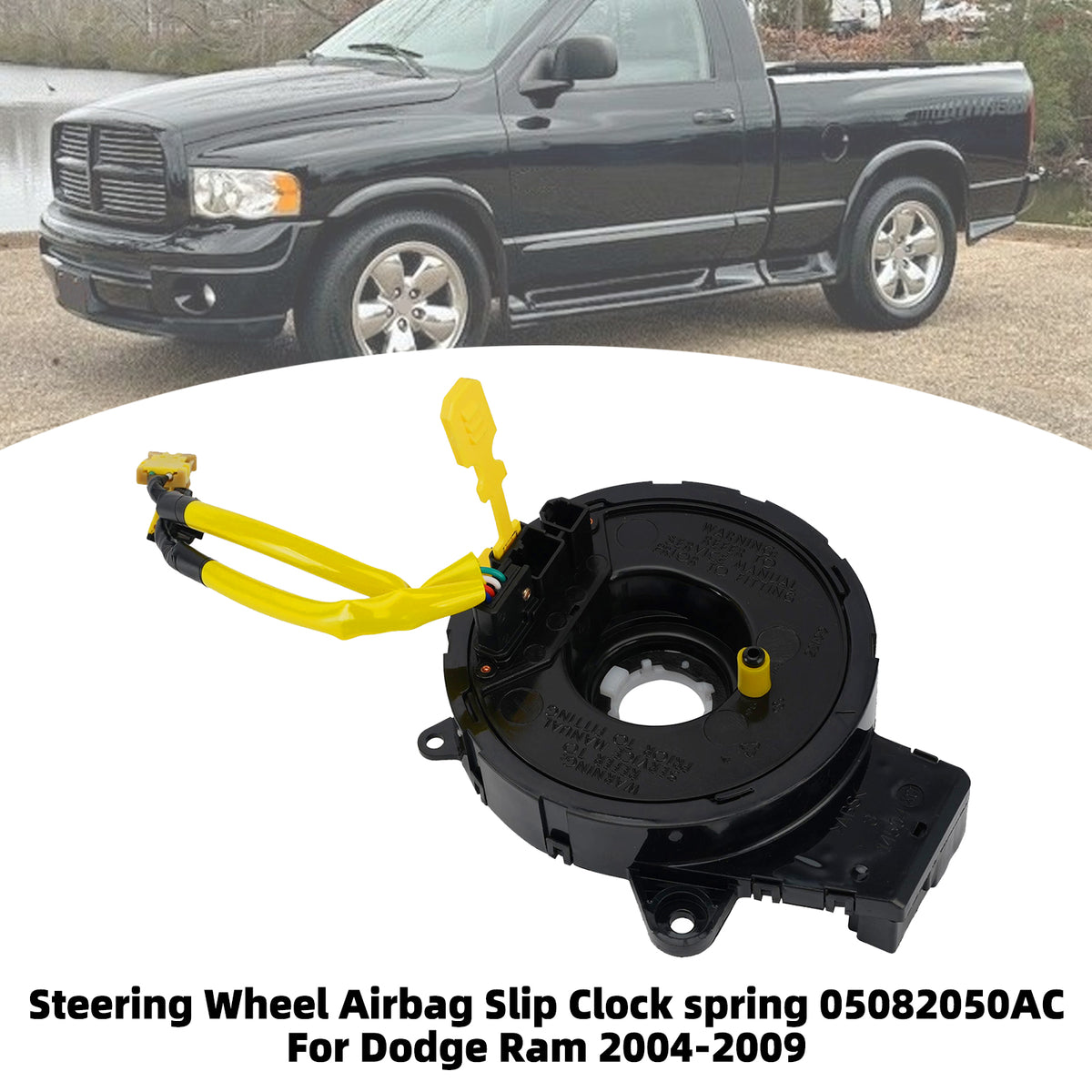 Ressort de Contact Airbag Volant 05082050AC Pour Dodge Ram 1500 2004-2009