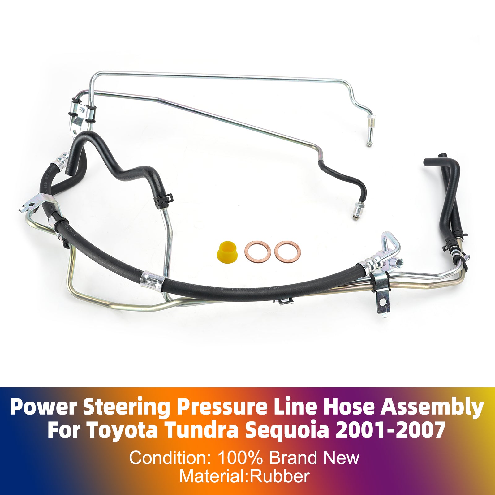 Tuyau de Pression de Direction Assistée Pour Toyota Tundra Sequoia 2001-2007