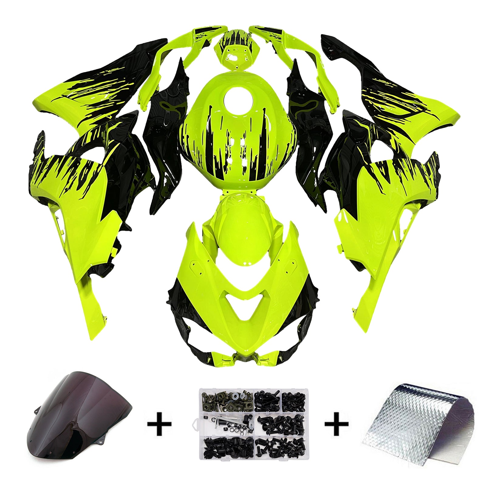 Kit de carenado inyectado de plástico ABS para Kawasaki ZX-6R 2024-2026