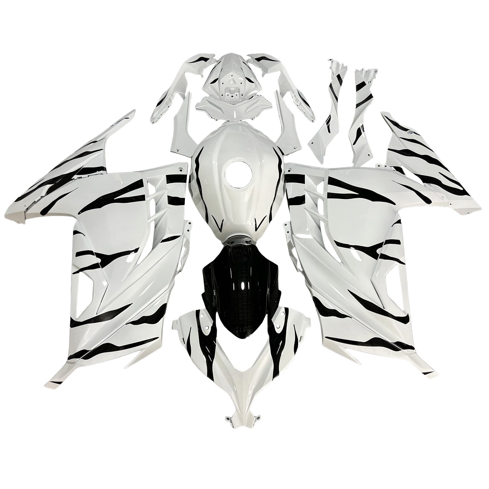 Kit de carenado inyectado de plástico ABS para Kawasaki EX300 Ninja300 2013-2024