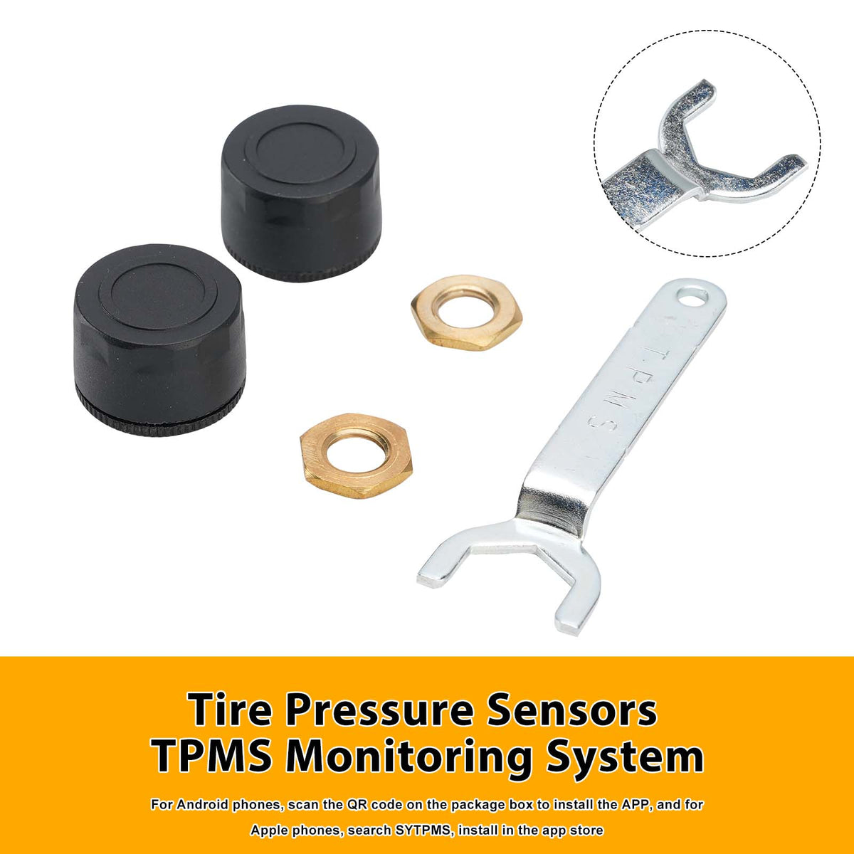 Système de surveillance de la pression des pneus TPMS pour moto