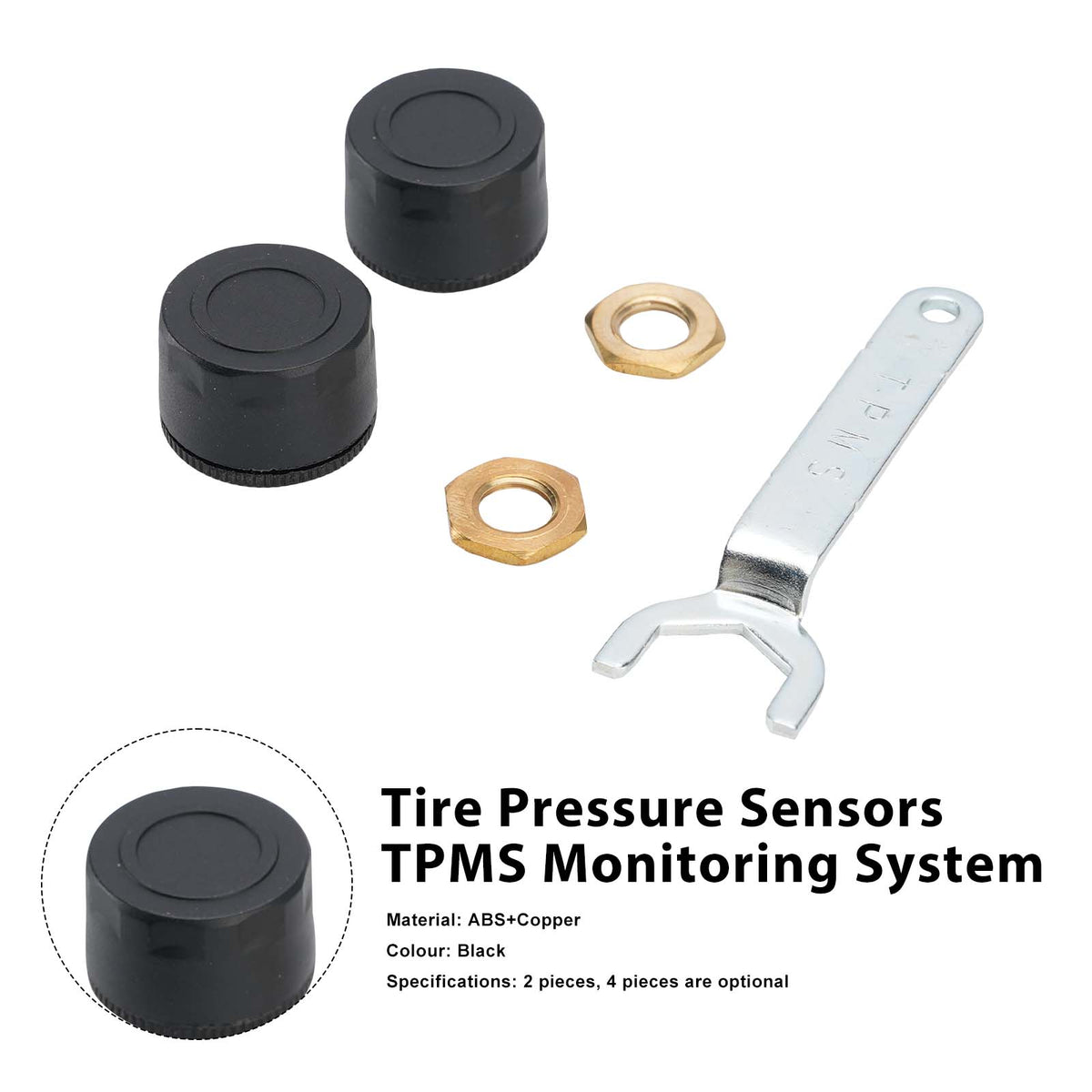 Système de surveillance de la pression des pneus TPMS pour moto