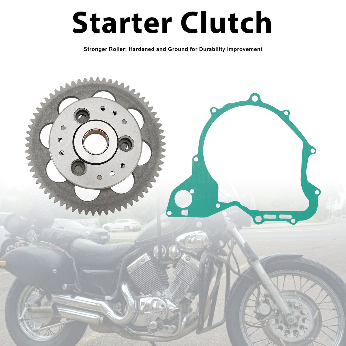 Kits de roue libre de démarreur pour Yamaha XV 400 500 535 Virago 1987-1996