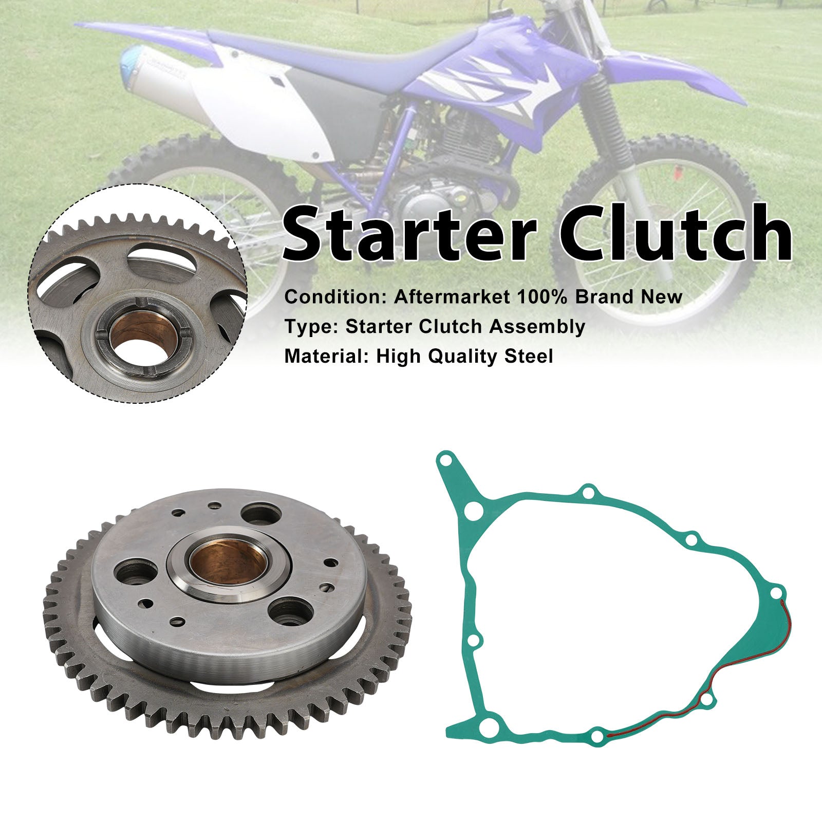 Kits d'embrayage de démarreur unidirectionnel 5H0-15451-00 pour Yamaha TTR XT ST 225 TTR230