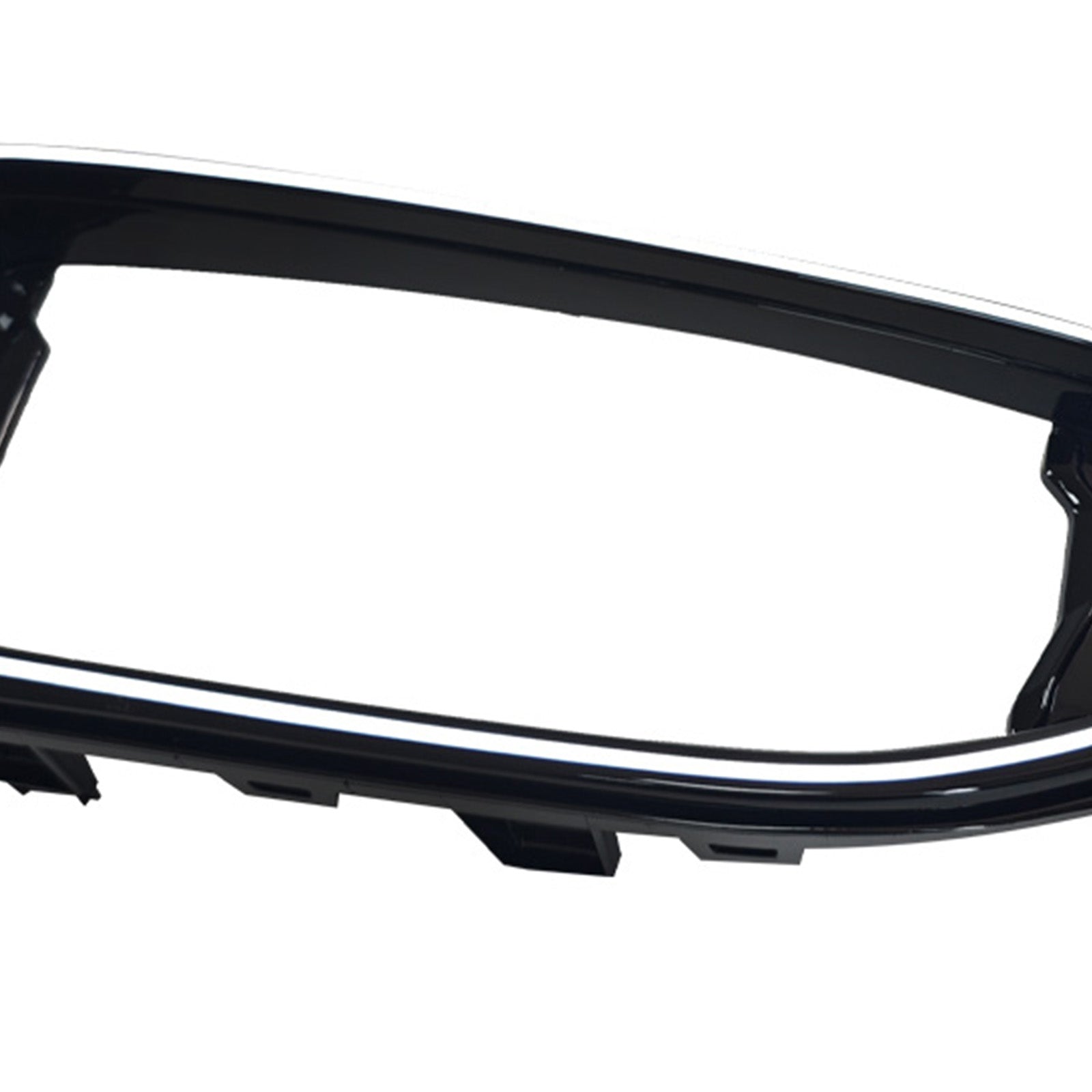 Black Front Bumper Grill Trim Cover Pour BMW G42 M240I 2022-2026 2Door W/Led