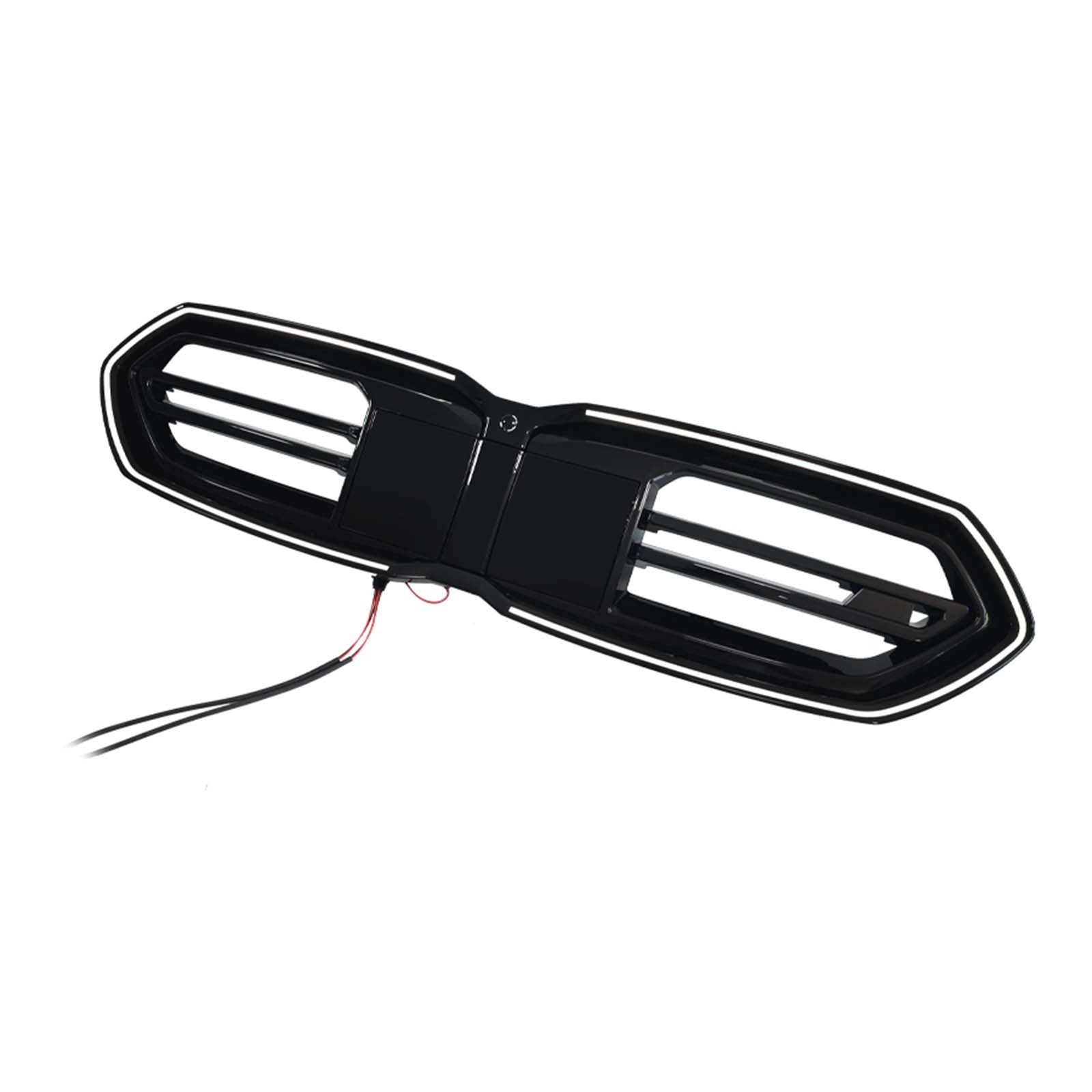 Rejilla de parachoques delantero negra para BMW F70 F74 M235 2025-2026 4 puertas con LED