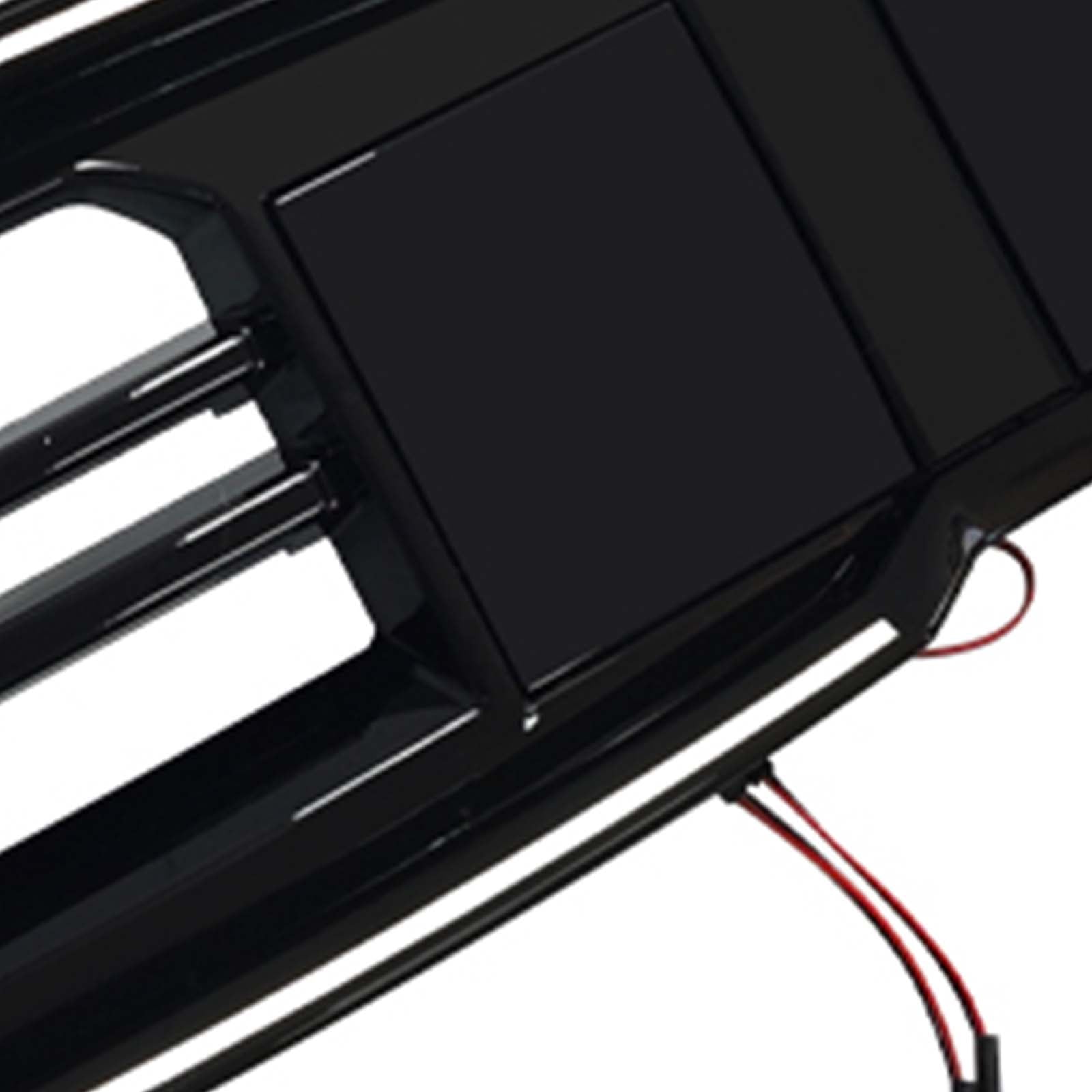 Rejilla de parachoques delantero negra para BMW F70 F74 M235 2025-2026 4 puertas con LED