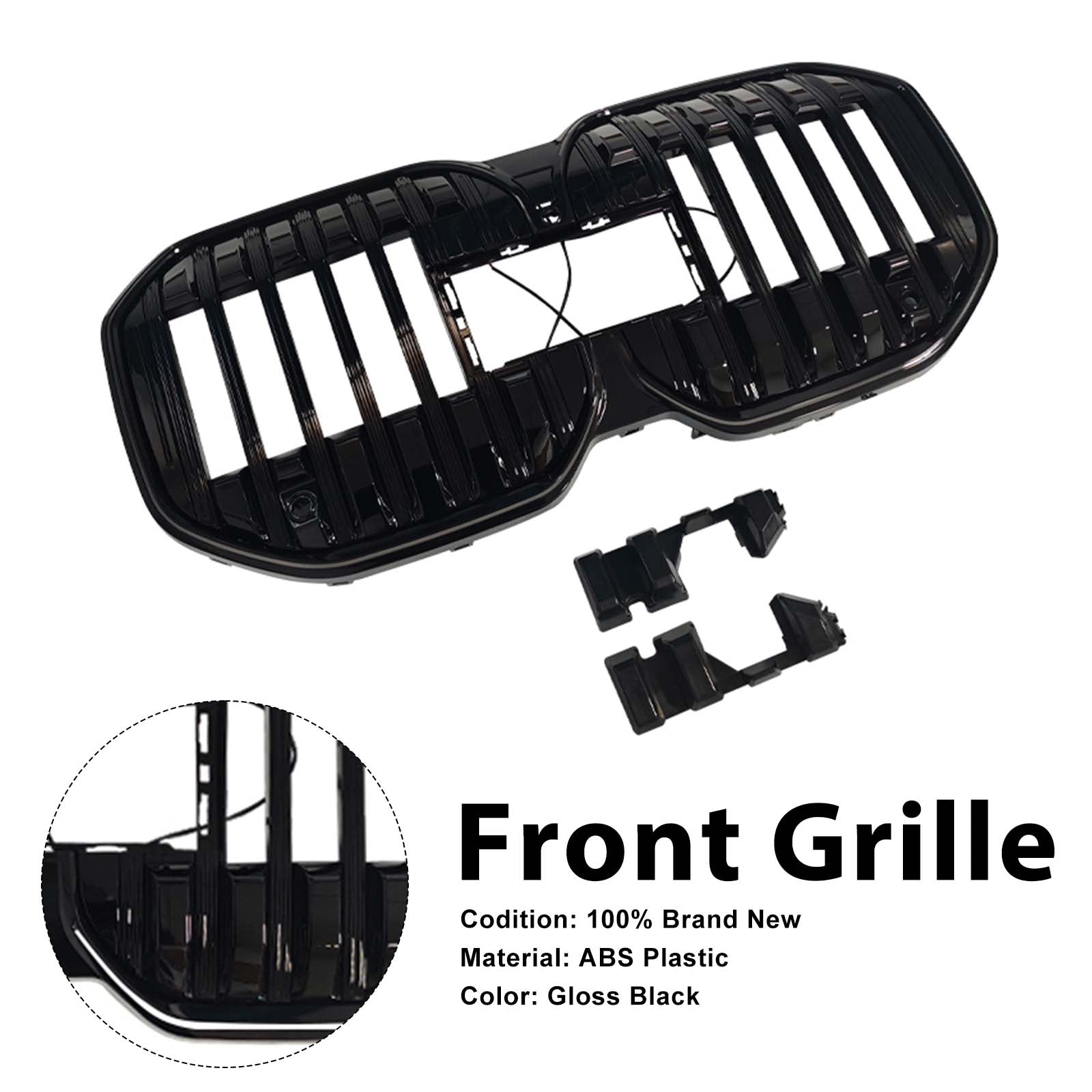 Front Bumper Kidney Grill Grille Pour BMW 7 Series G70 i7 740i 750e 2023-2026