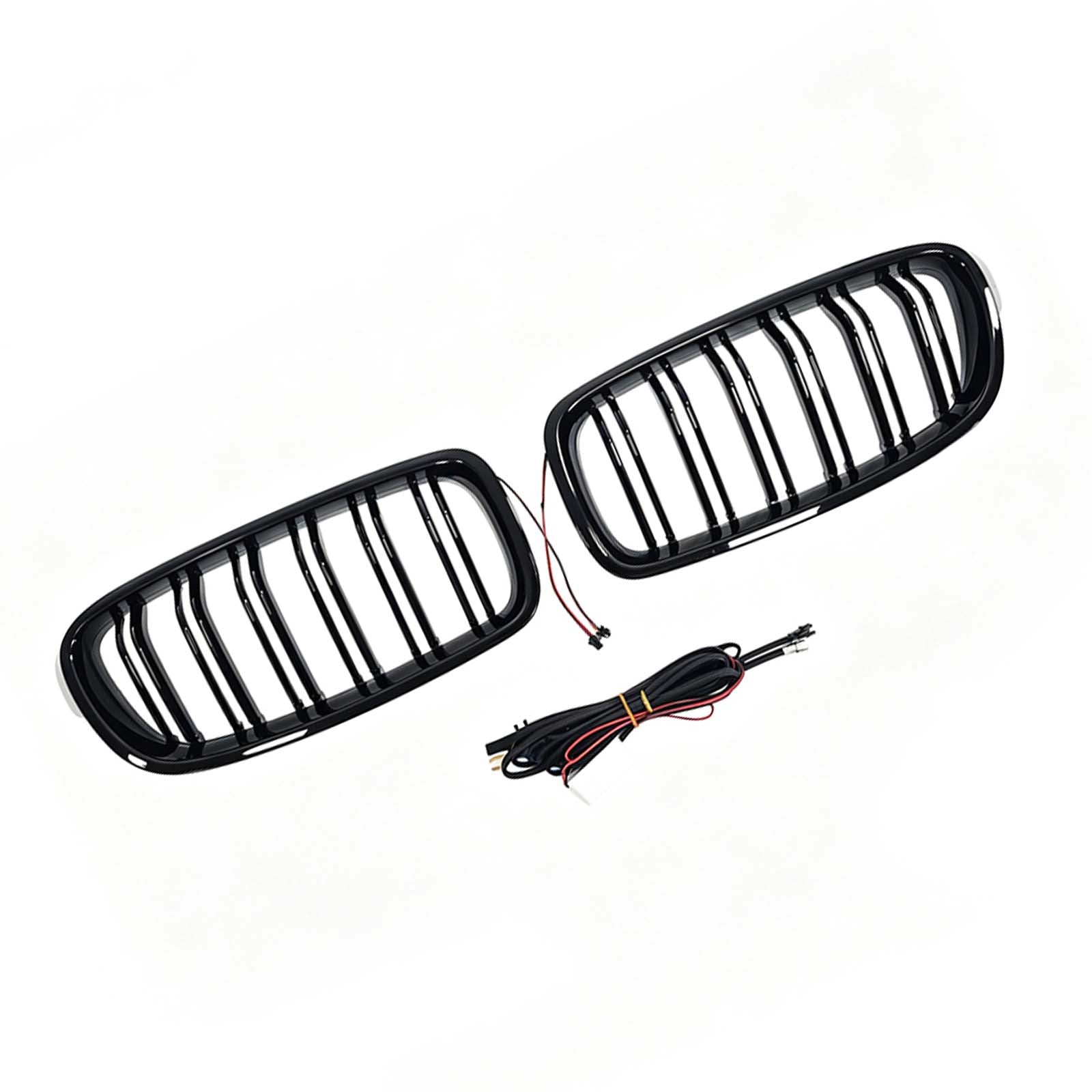 Double Slat Front Kidney Grille Grill Pour BMW 3 Series F30 F35 2012-2019