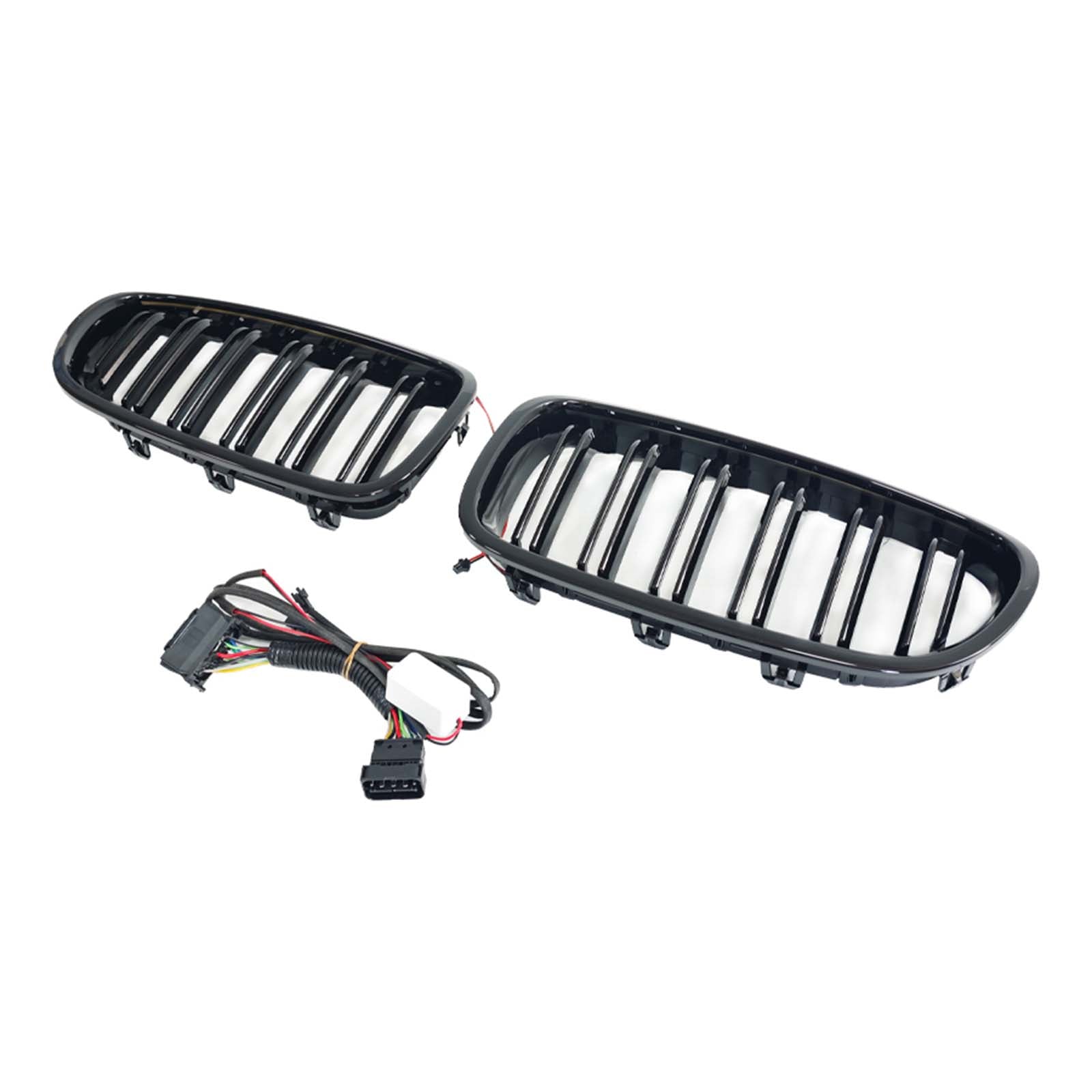 Front Bumper Grill Grille Pour BMW 5 Series F10 F11 2010-2016 W/LED