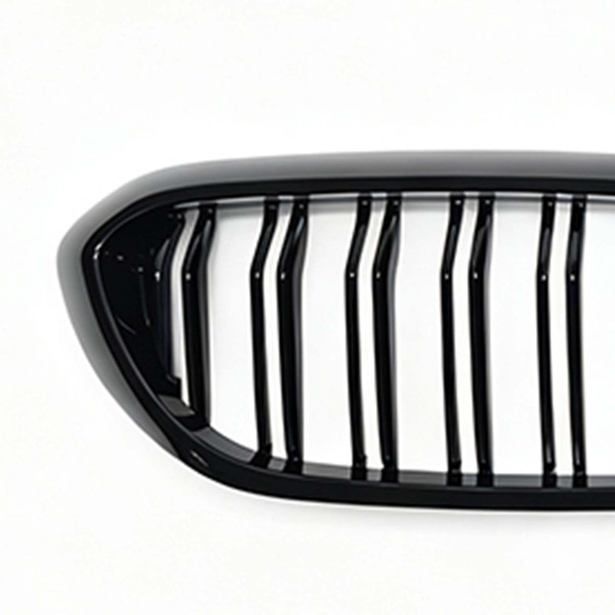 Double Slat Front Kidney Grille Pour BMW 5 Series G30 G31 2017-2020 W/LED