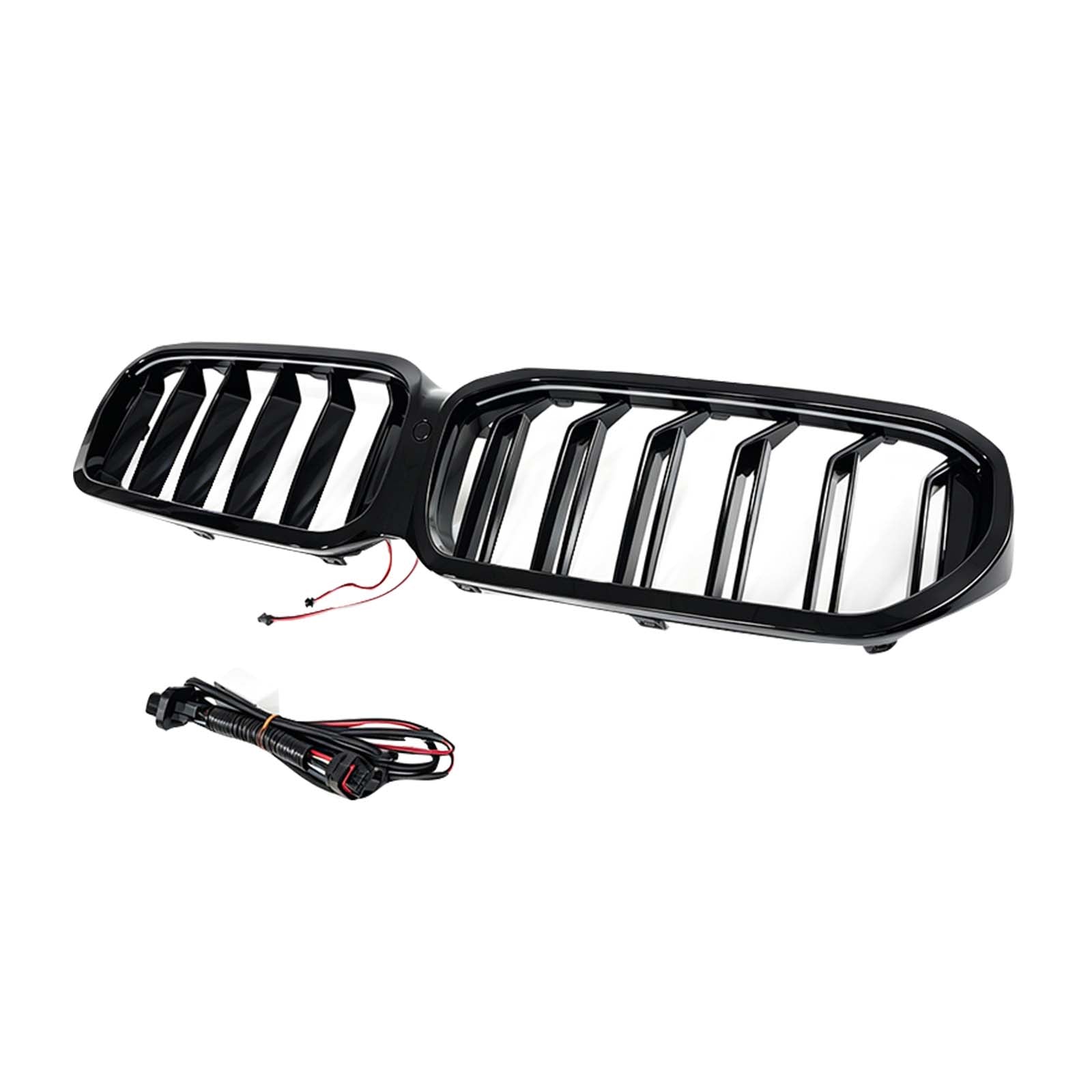 Front Kidney Grill Grille Pour BMW 5-Series G30 G38 2021-2024 W/LED