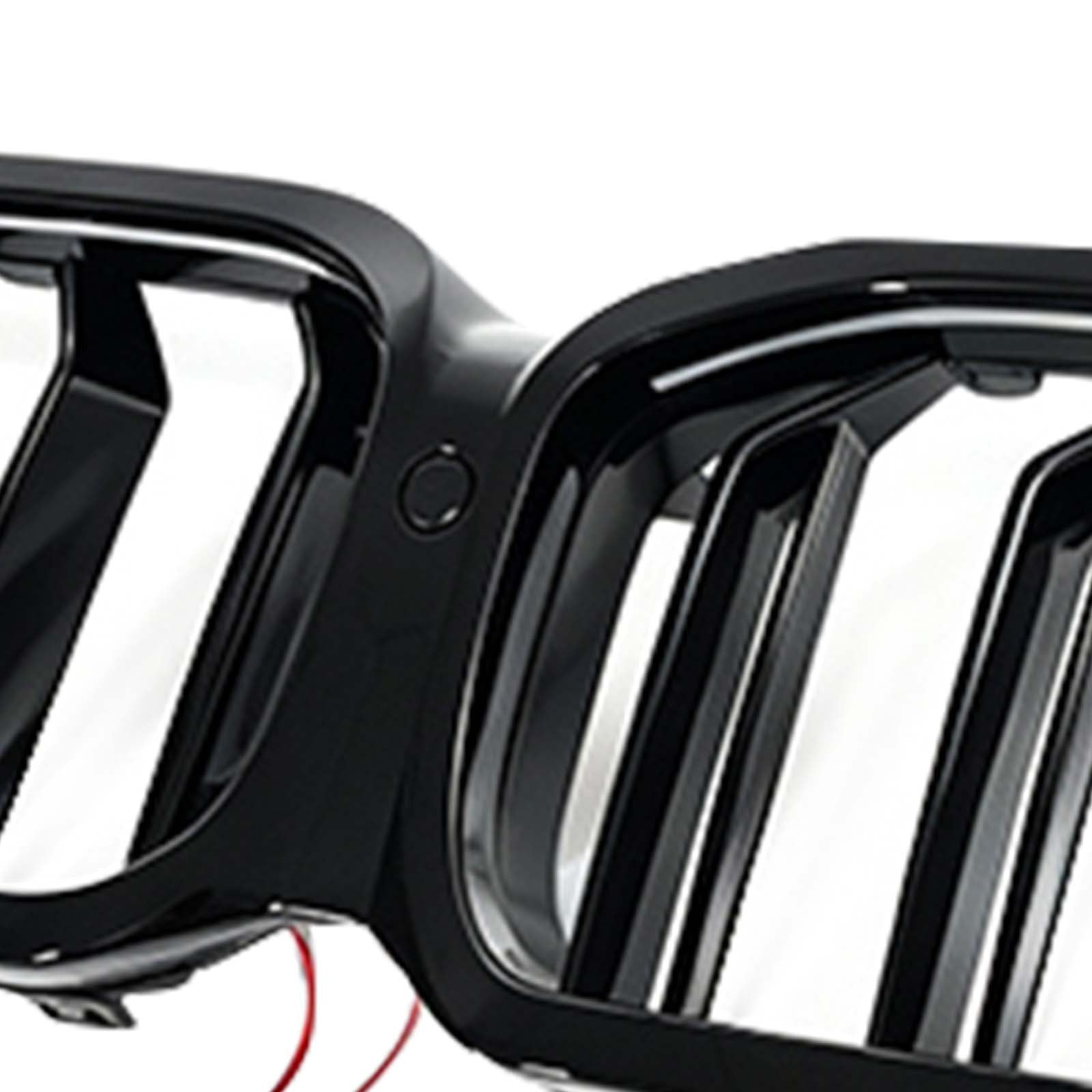 Front Kidney Grill Grille Pour BMW 5-Series G30 G38 2021-2024 W/LED
