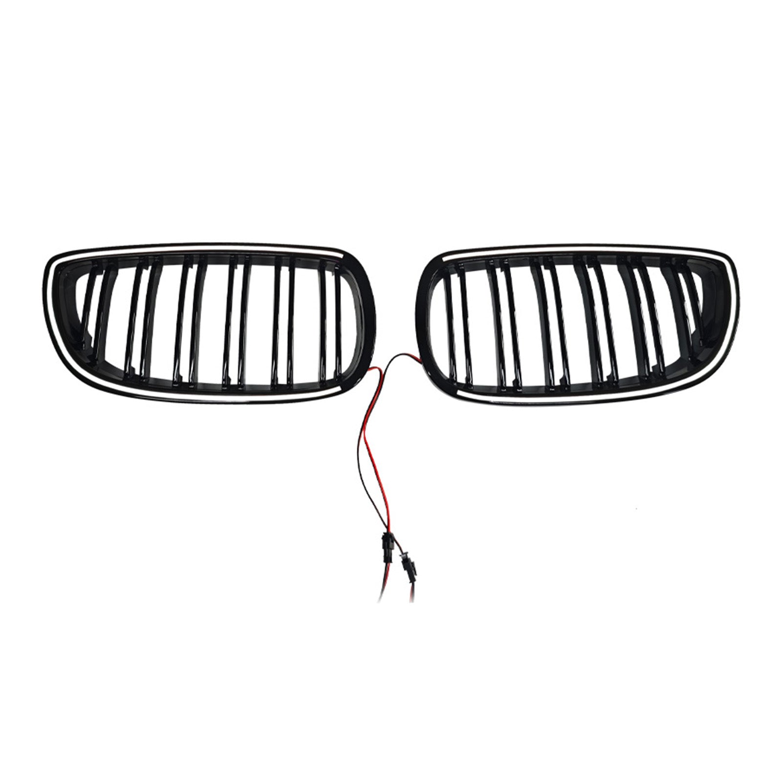 Gloss Black Front Kidney Grill Grille Pour BMW E92 E93 335i 328i Coupe 2006-2009