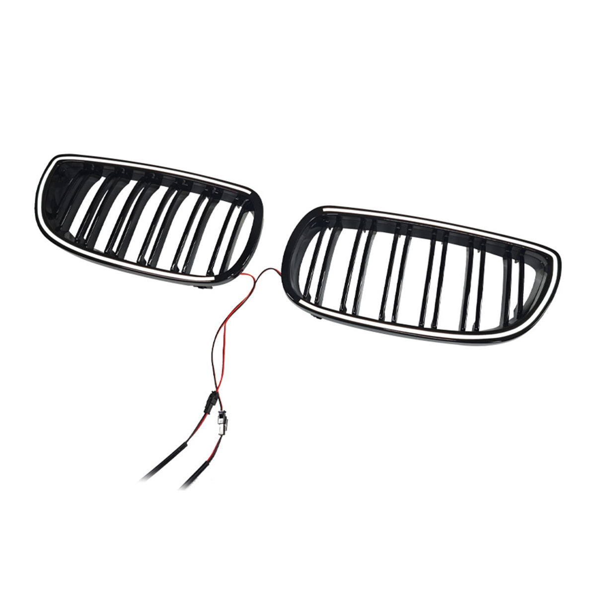 Gloss Black Front Kidney Grill Grille Pour BMW E92 E93 335i 328i Coupe 2006-2009