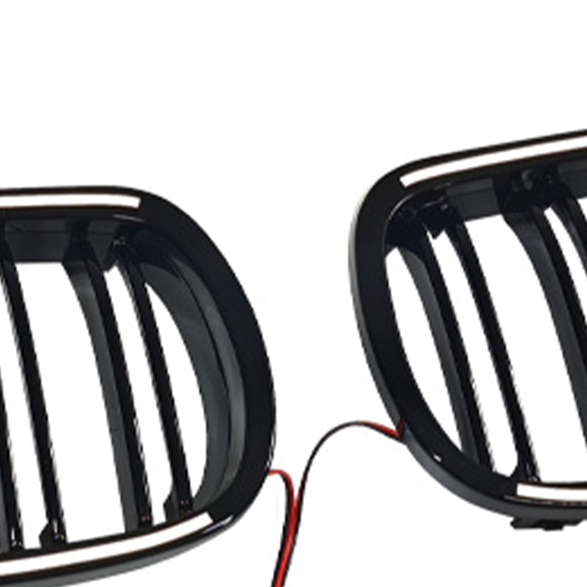 Gloss Black Front Kidney Grill Grille Pour BMW E92 E93 335i 328i Coupe 2006-2009