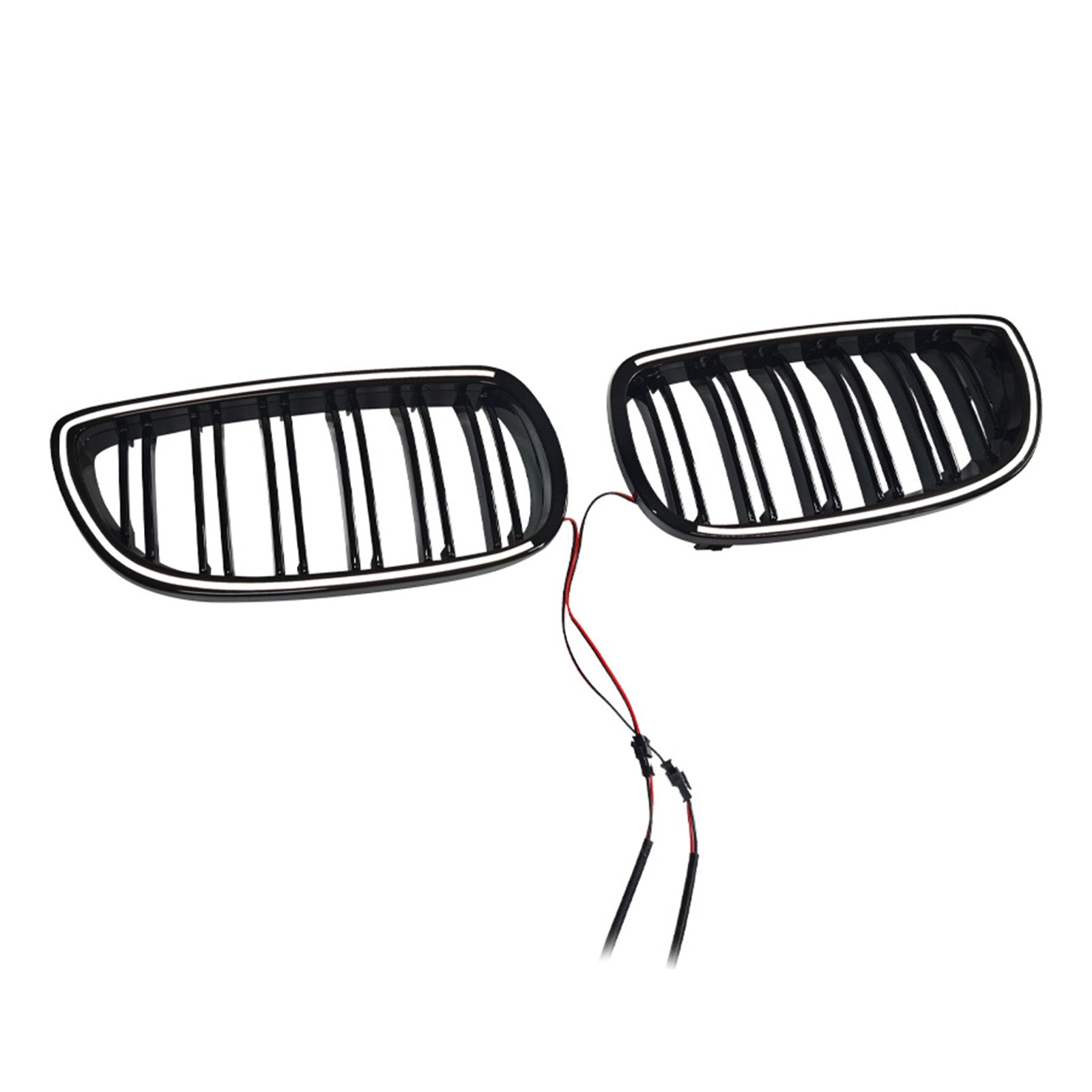 Gloss Black Front Kidney Grill Grille Pour BMW E92 E93 335i 328i Coupe 2006-2009
