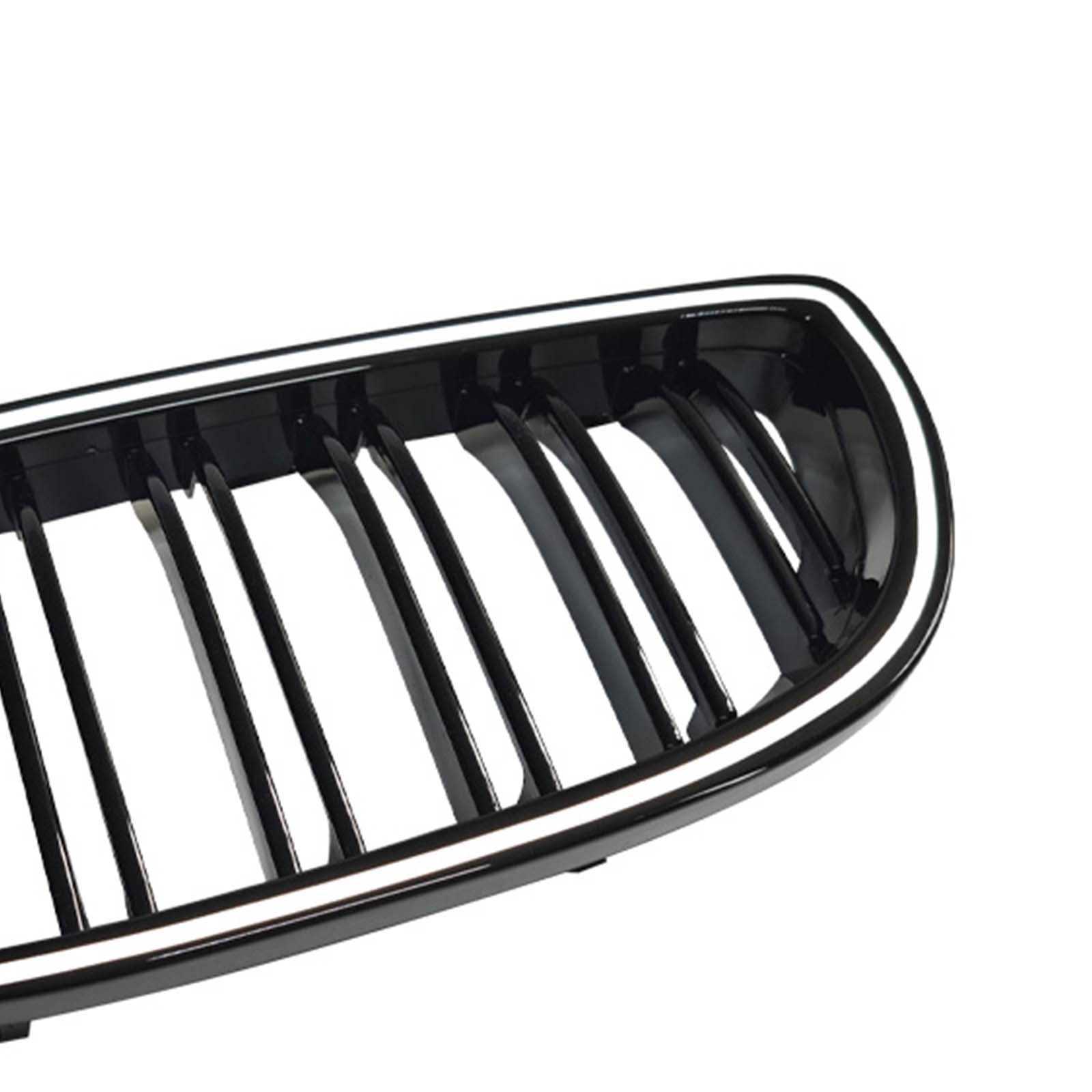 Black Front Kidney Grill Grille Pour BMW E92 E93 LCI 2Doors 2010-2013 W/LED