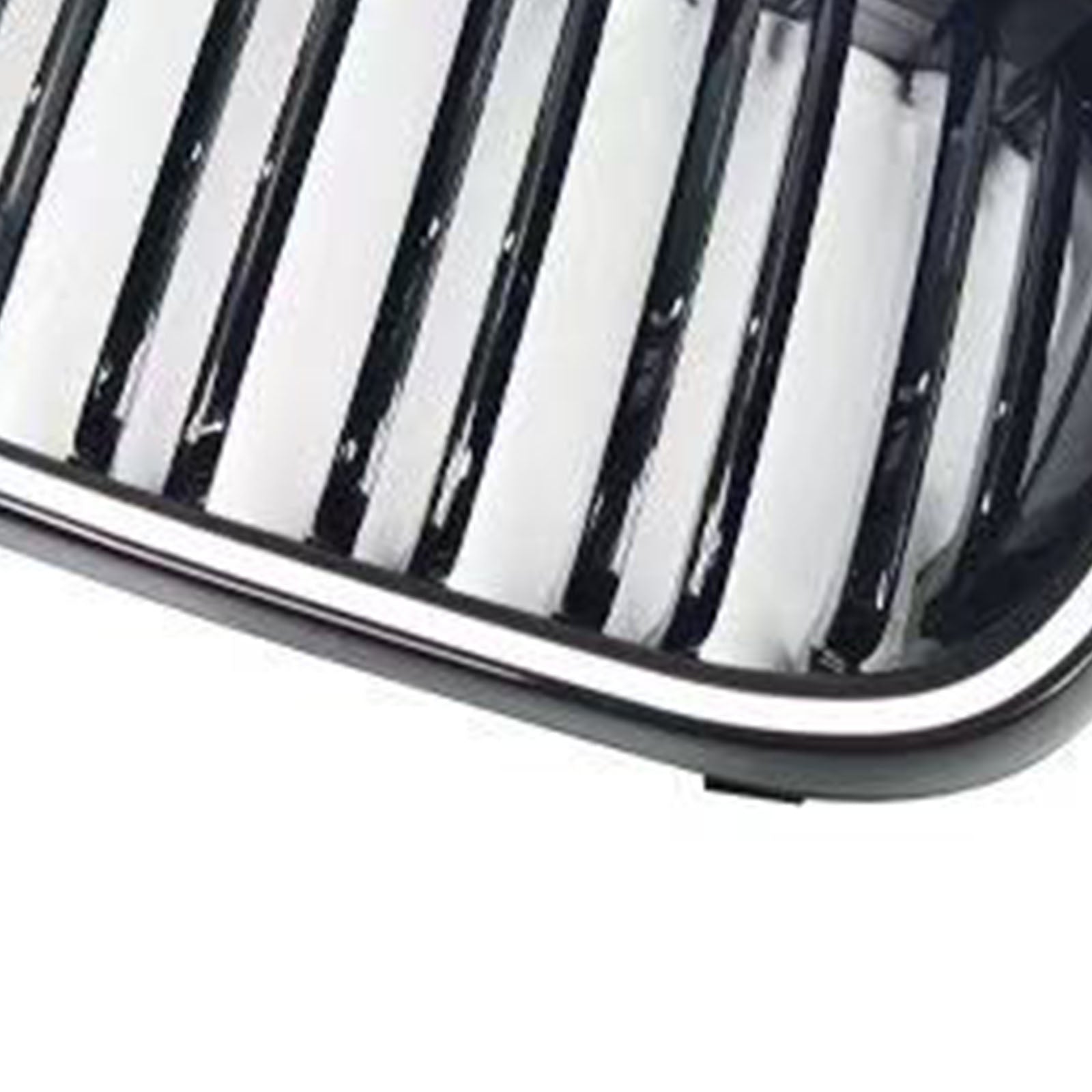 Black Front Bumper Grille Pour BMW 3 Series E46 4-Door Pre-LCI 1999-2001 W/LED