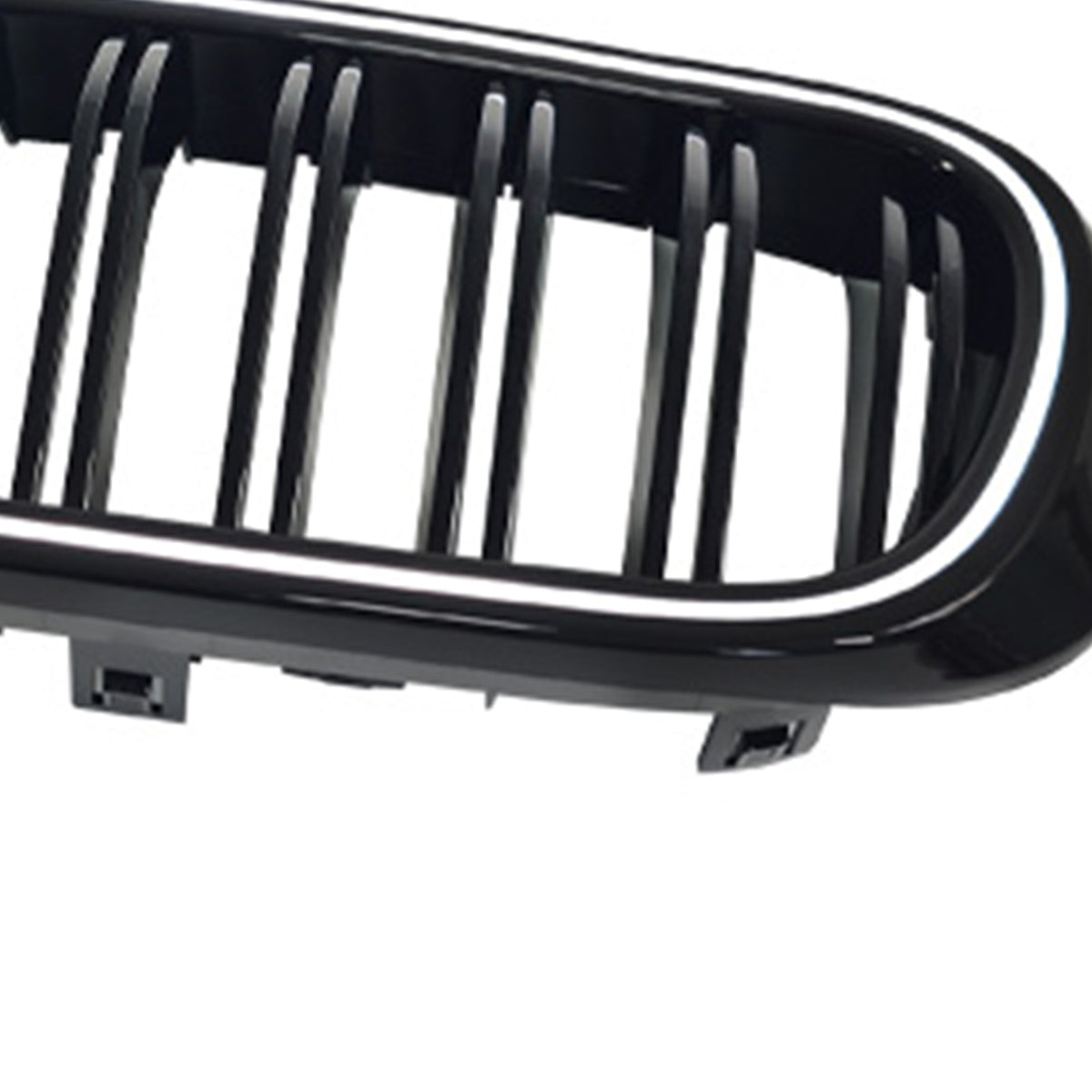 Gloss Black Front Bumper Kidney Grille Pour BMW X3 X4 F25 F26 2014-2017 W/LED