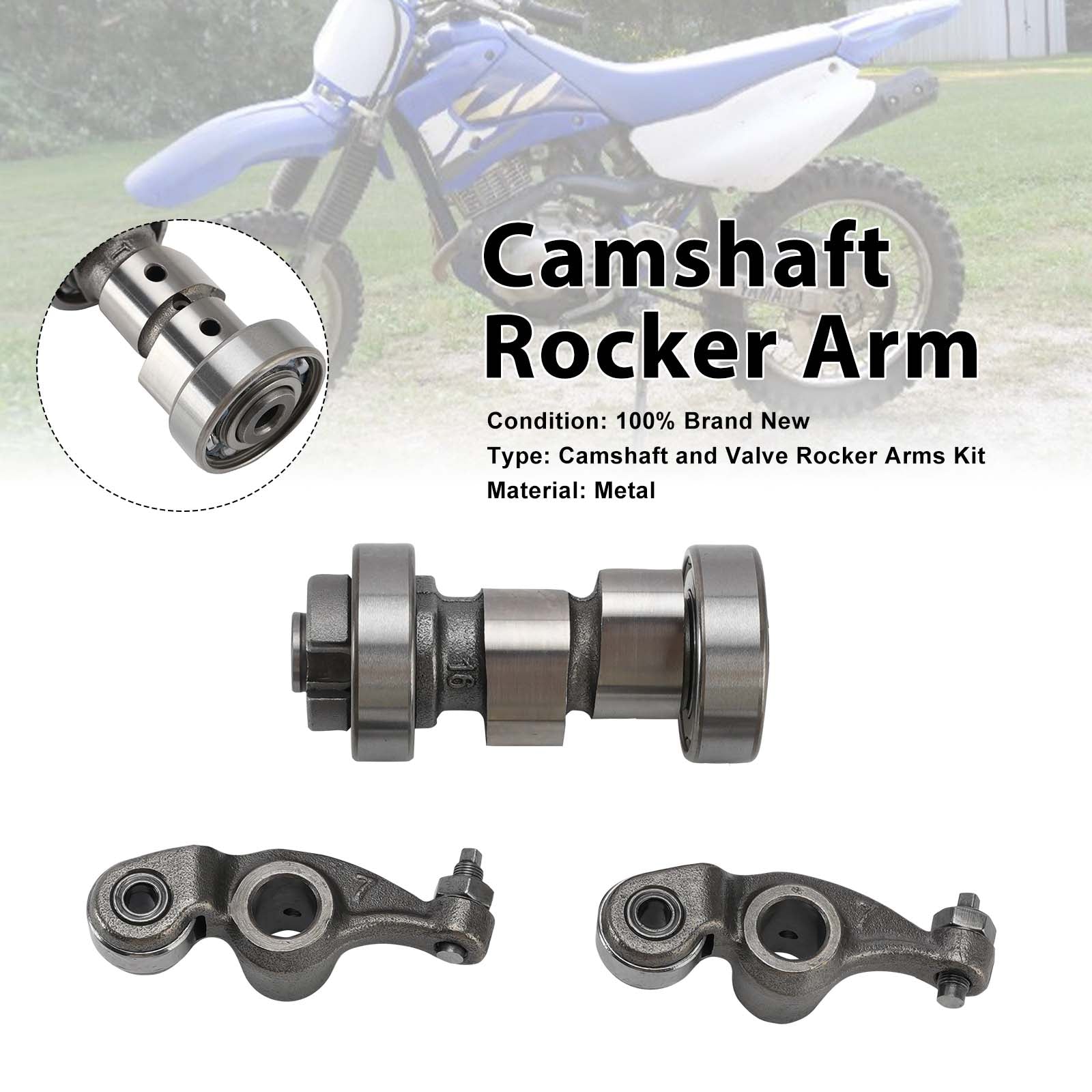 Kit de culbuteur d'arbre à cames pour Yamaha YBR125 XTZ125 XT125R XT125X