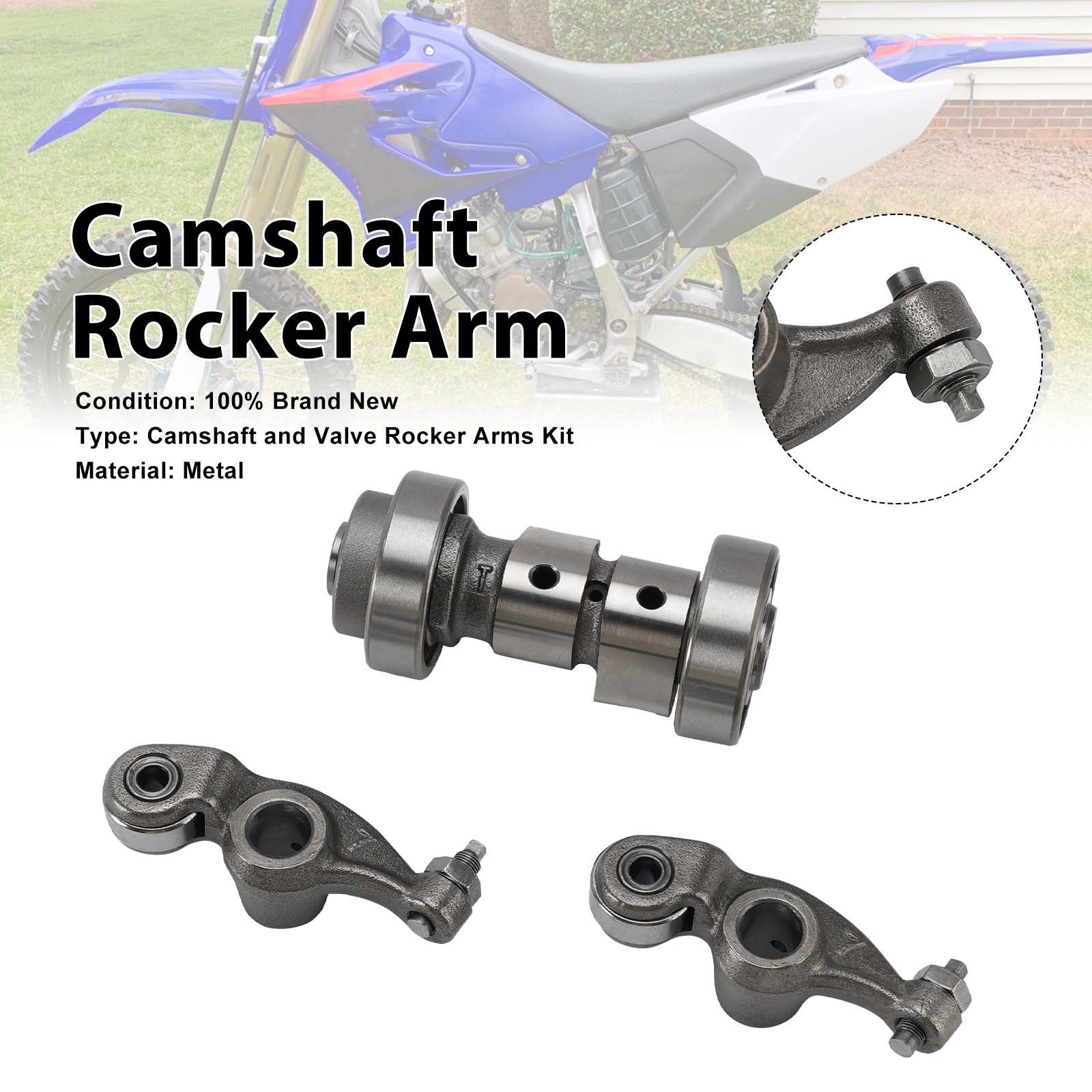 Kit de culbuteur d'arbre à cames pour Yamaha YBR125 XTZ125 XT125R XT125X