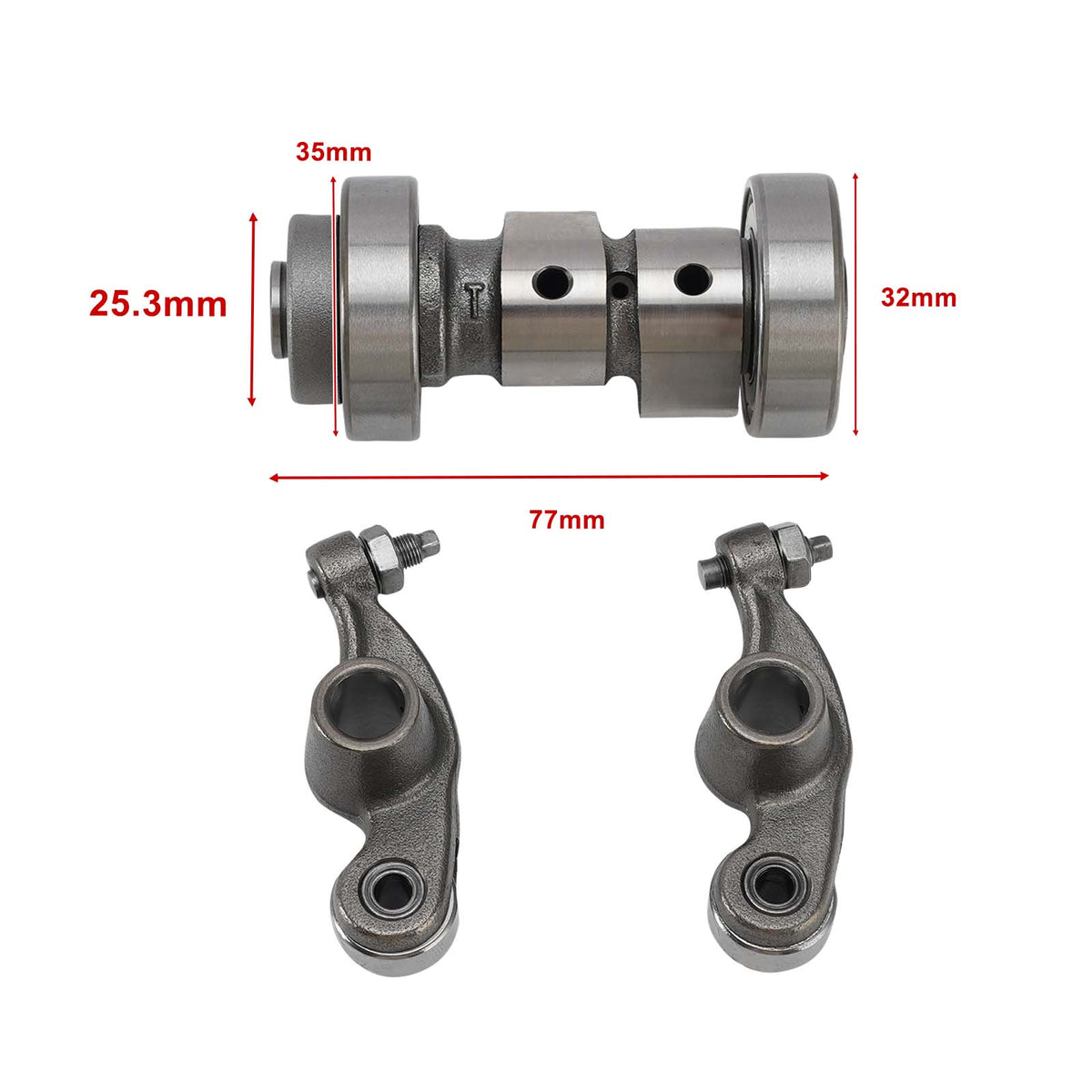 Kit de culbuteur d'arbre à cames pour Yamaha YBR125 XTZ125 XT125R XT125X