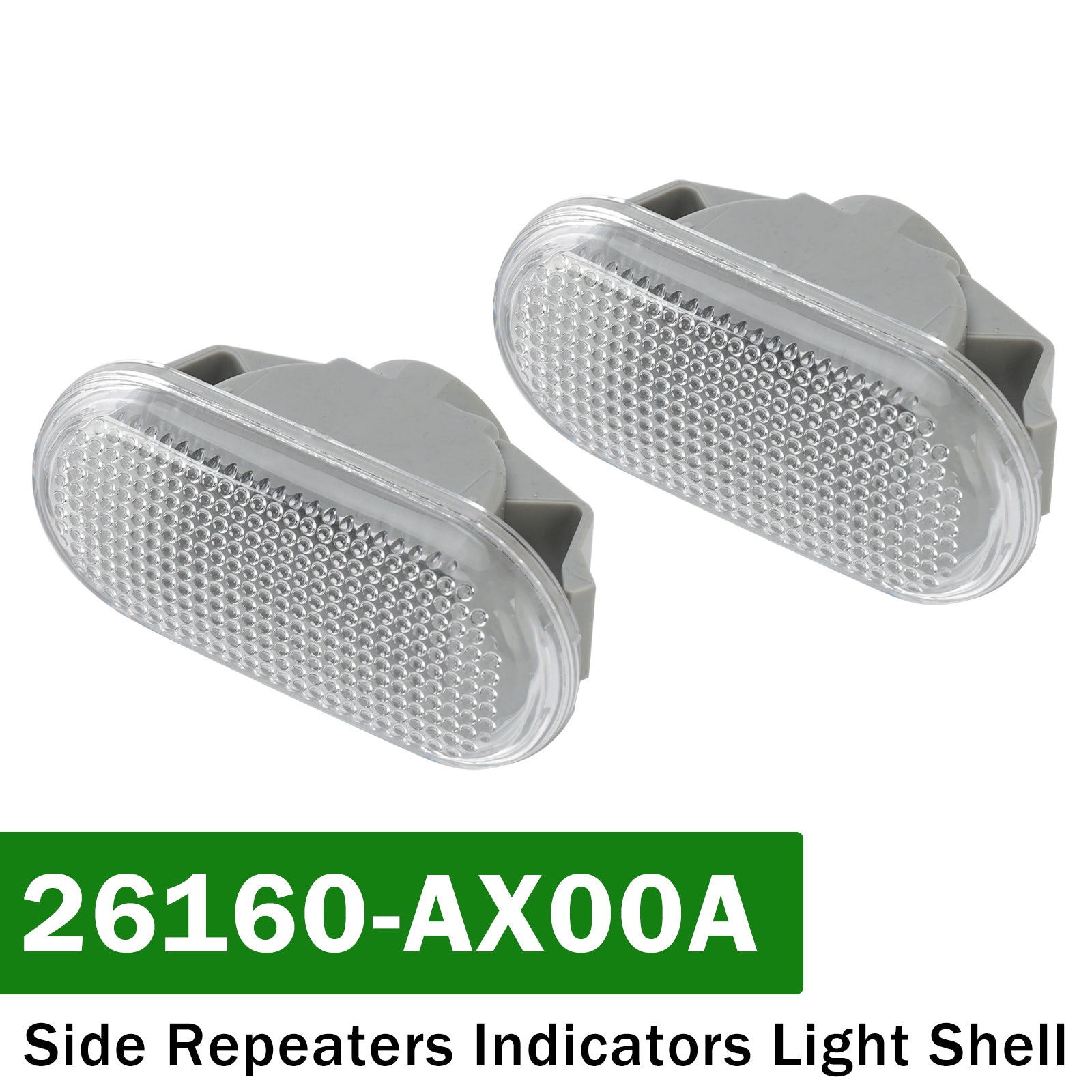Carcasa de luz indicadora lateral para Nissan March Micra 26160-AX00A