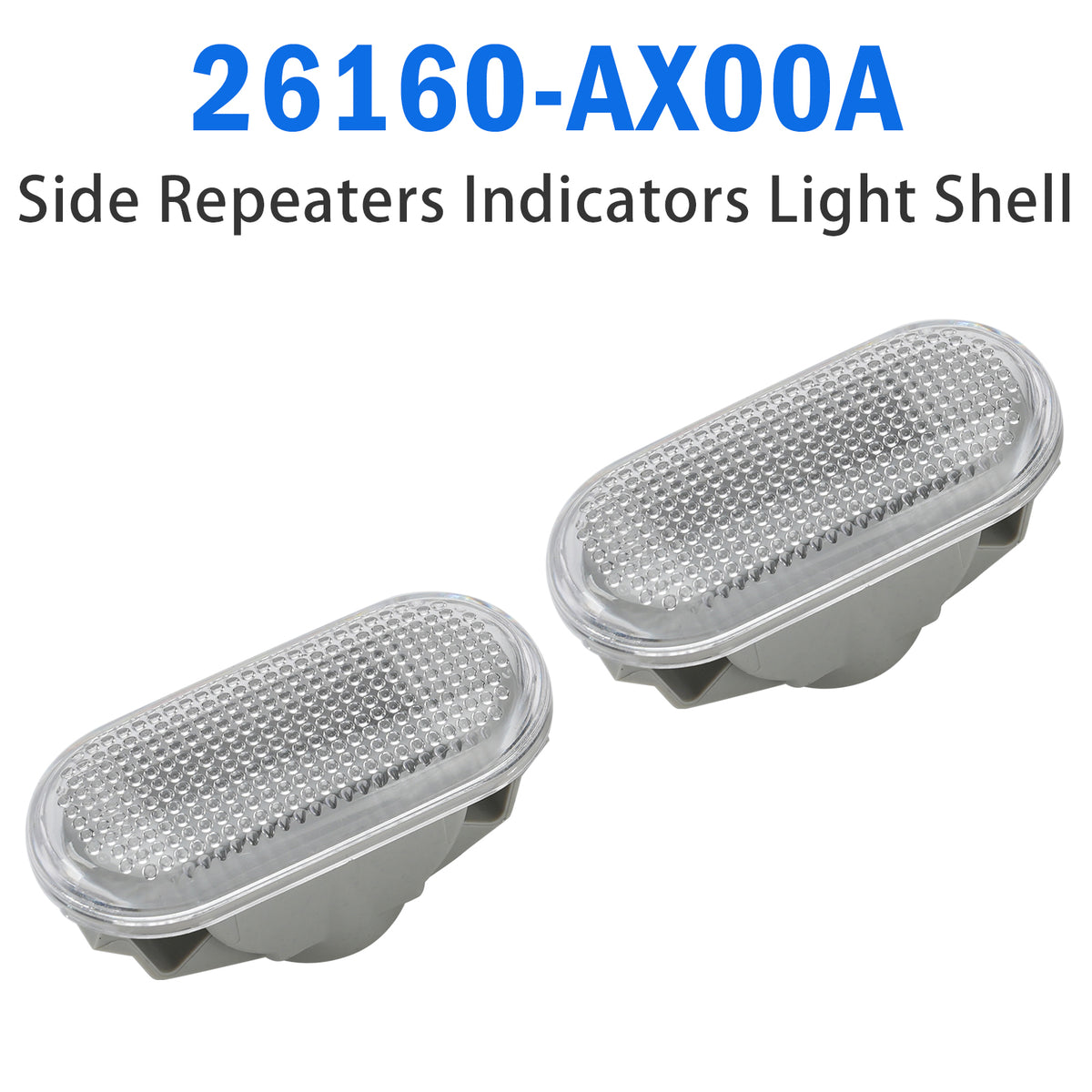 Carcasa de luz indicadora lateral para Nissan March Micra 26160-AX00A