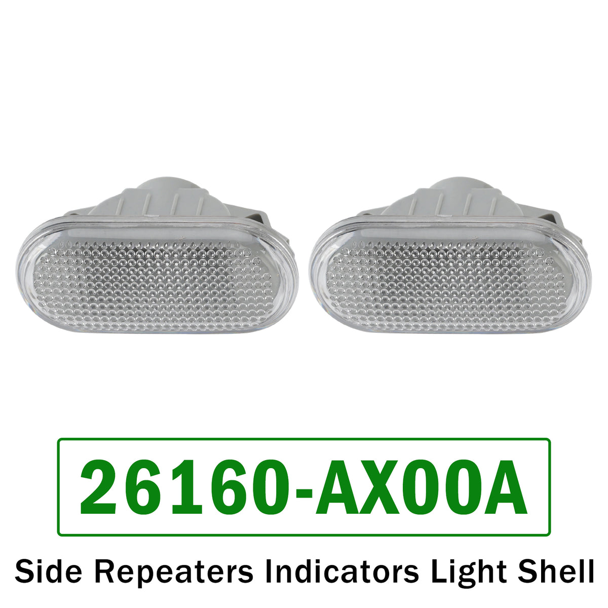 Carcasa de luz indicadora lateral para Nissan March Micra 26160-AX00A