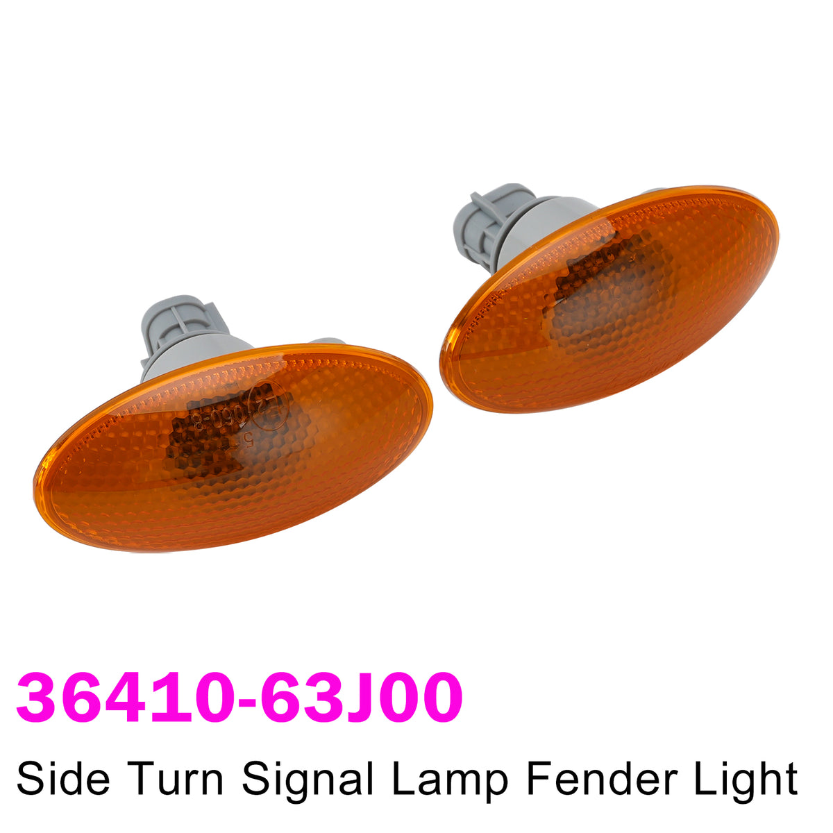 Luz de señal de giro lateral de ala para Suzuki Swift Grand Vitara 36410-63J00