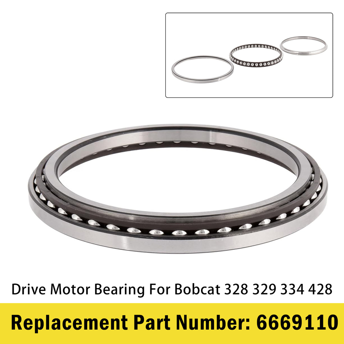 Cuscinetto 6669110 per motore da viaggio Bobcat 425 428 331 334 328 329 325
